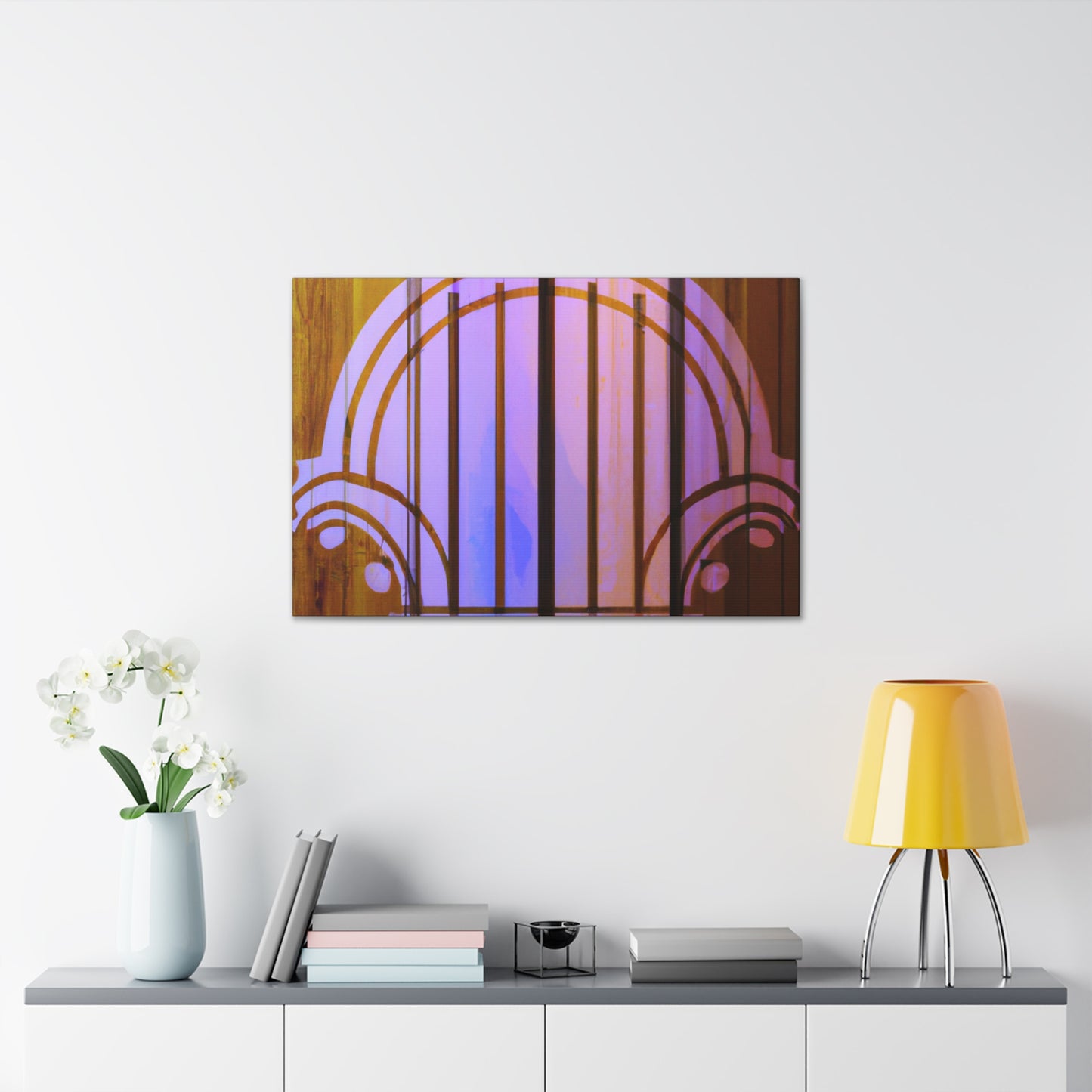 Geo-Deco- Art Deco Canvas