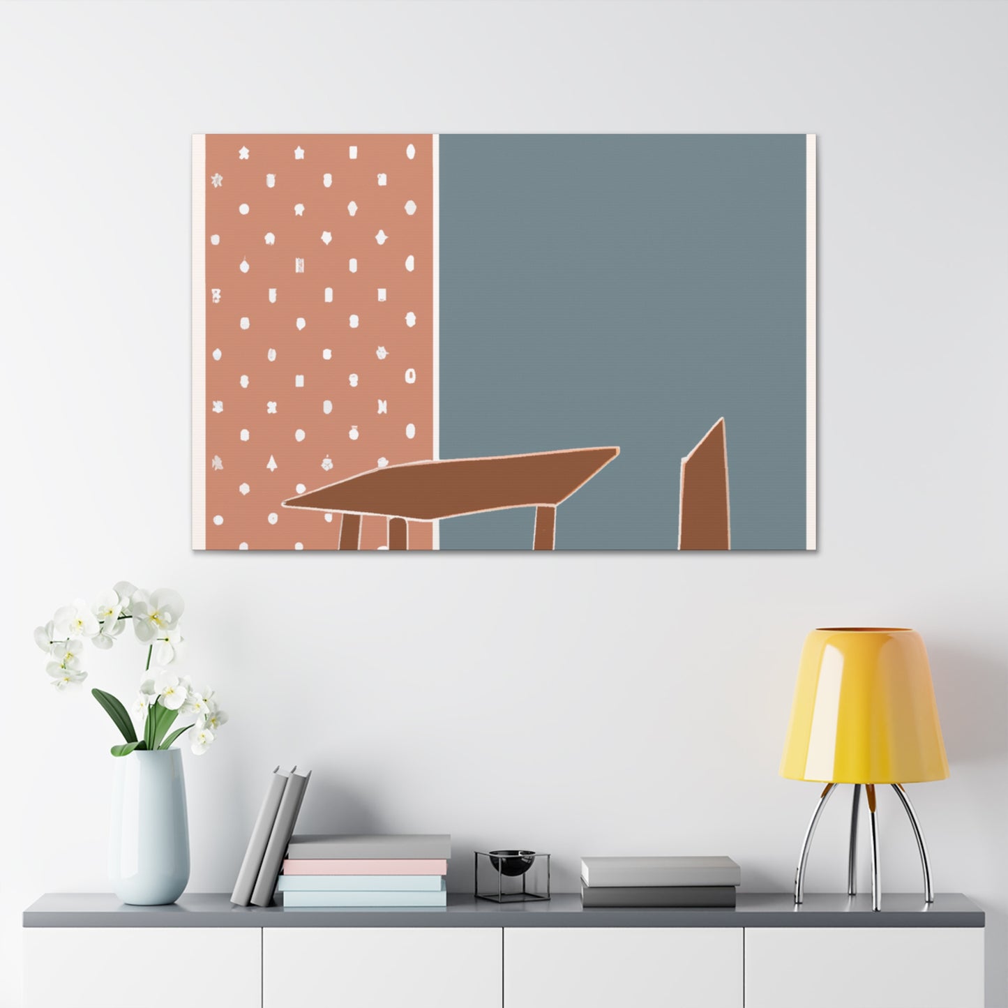 "Magnificent Bristleback" - Midcentury Canvas