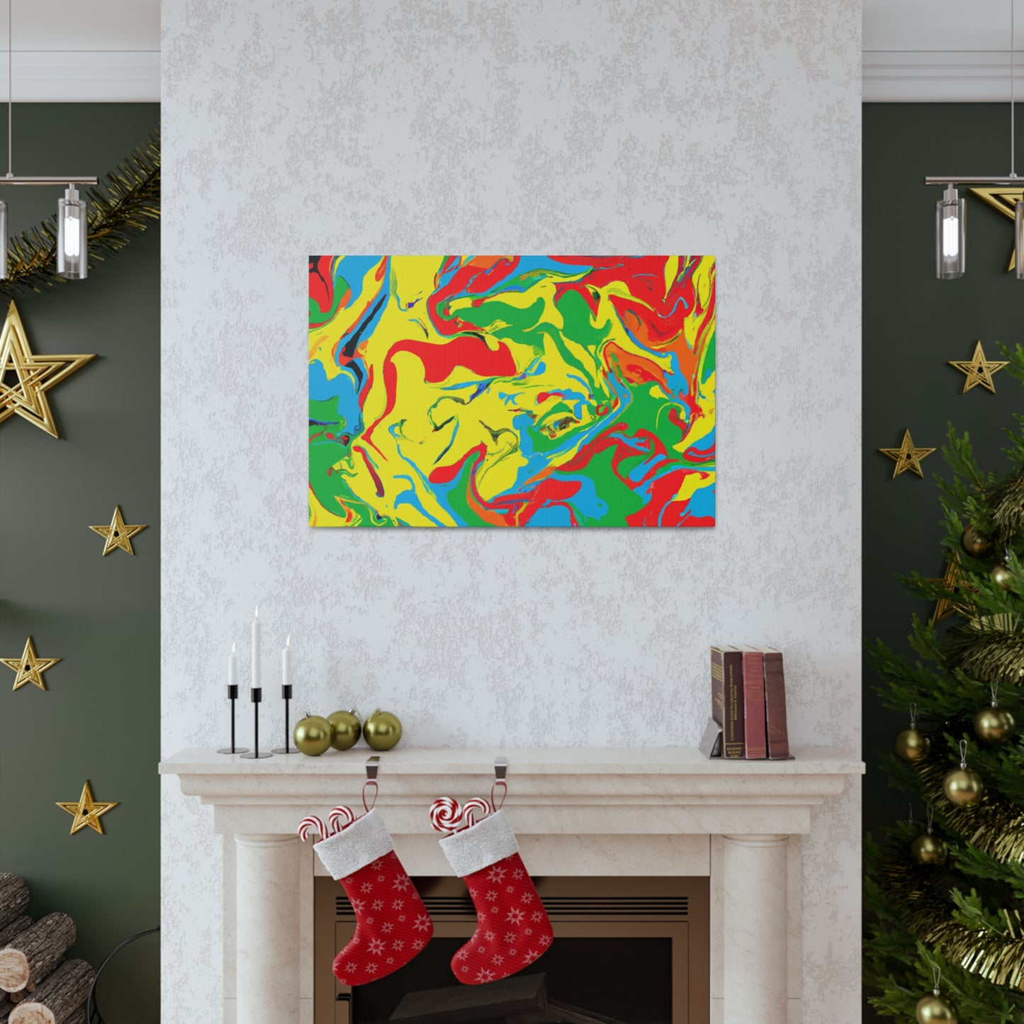 Sharp and Groovy - Canvas - Abstract