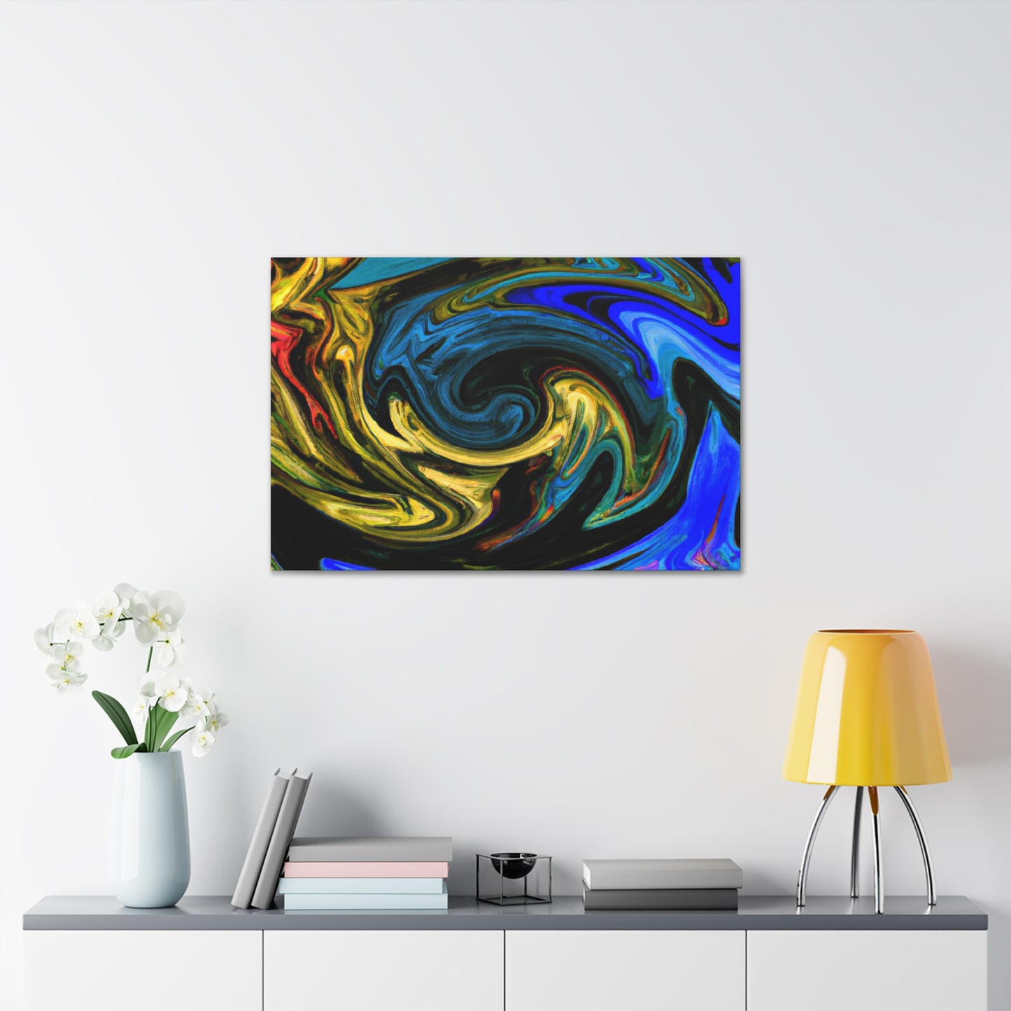 Johannes Metalswirl - Canvas- Abstract