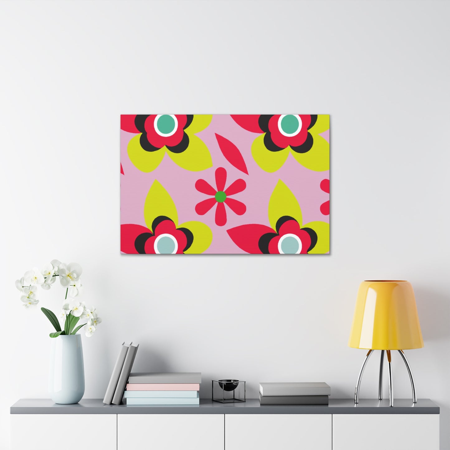 Bloomsbury - Floral - Canvas