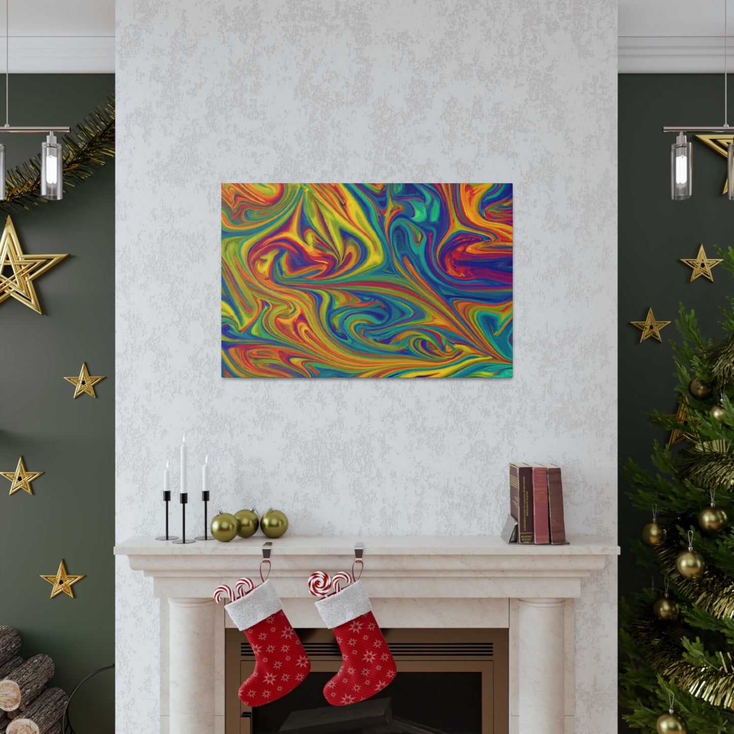 Blending Hot - Canvas - Abstract