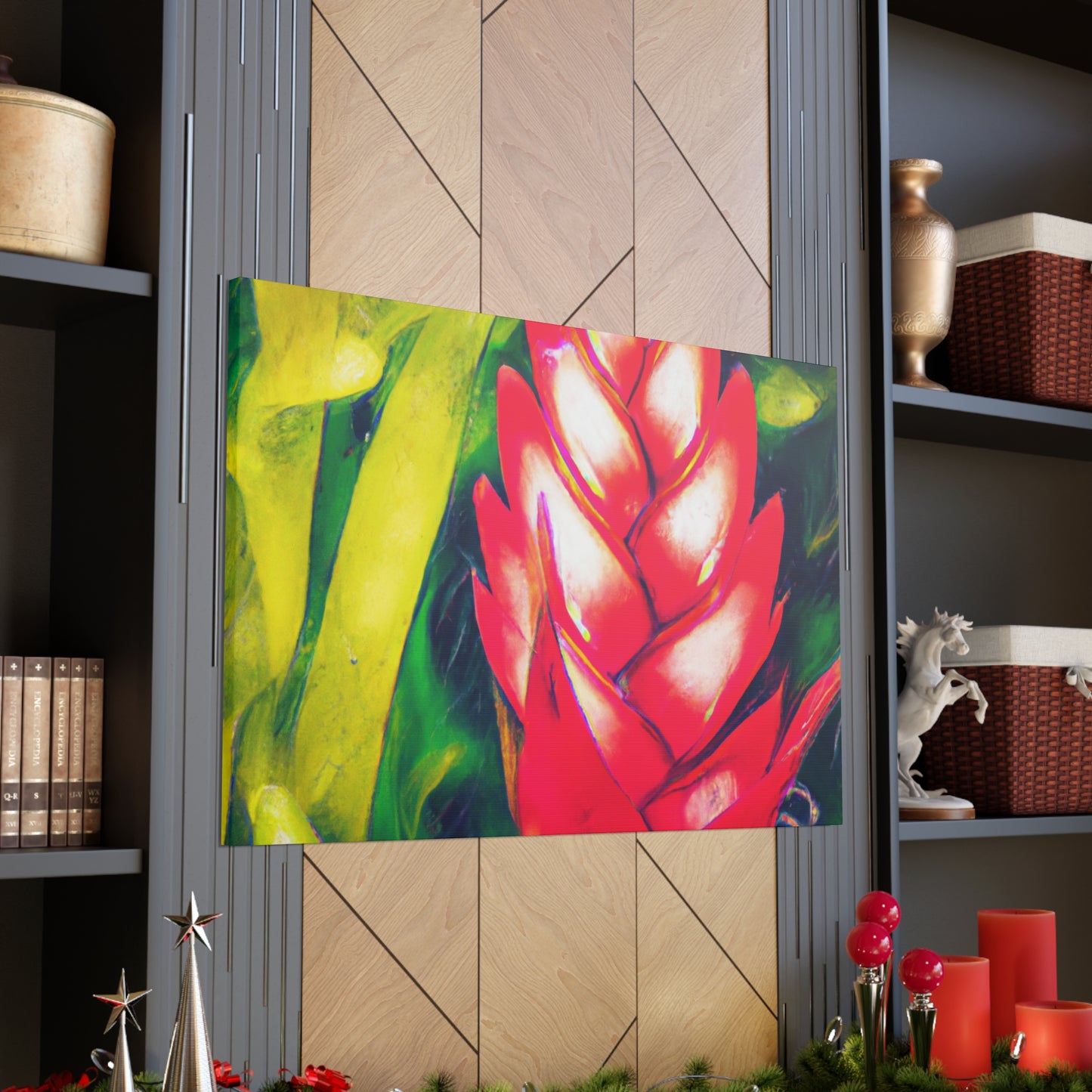 Red Queen - Canvas - Floral