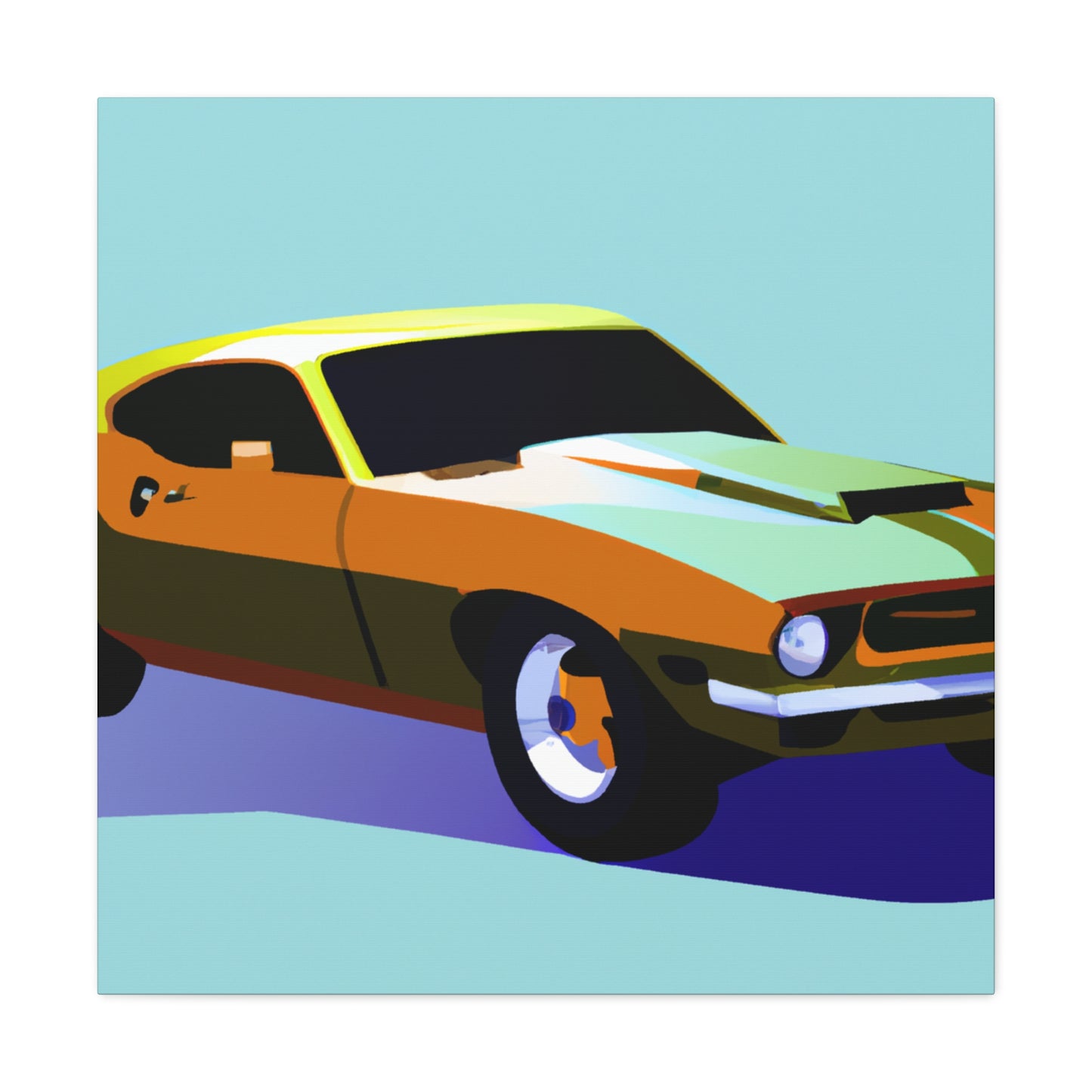 Speed Demon - Automobile - Canvas