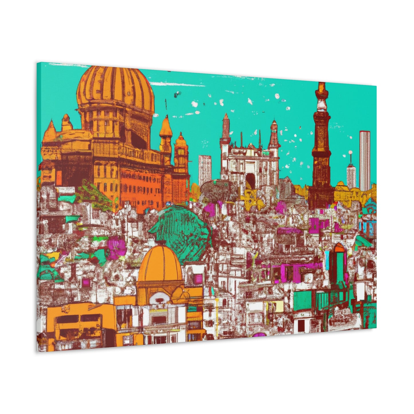 Vivid Varanasi - Destination India - Canvas