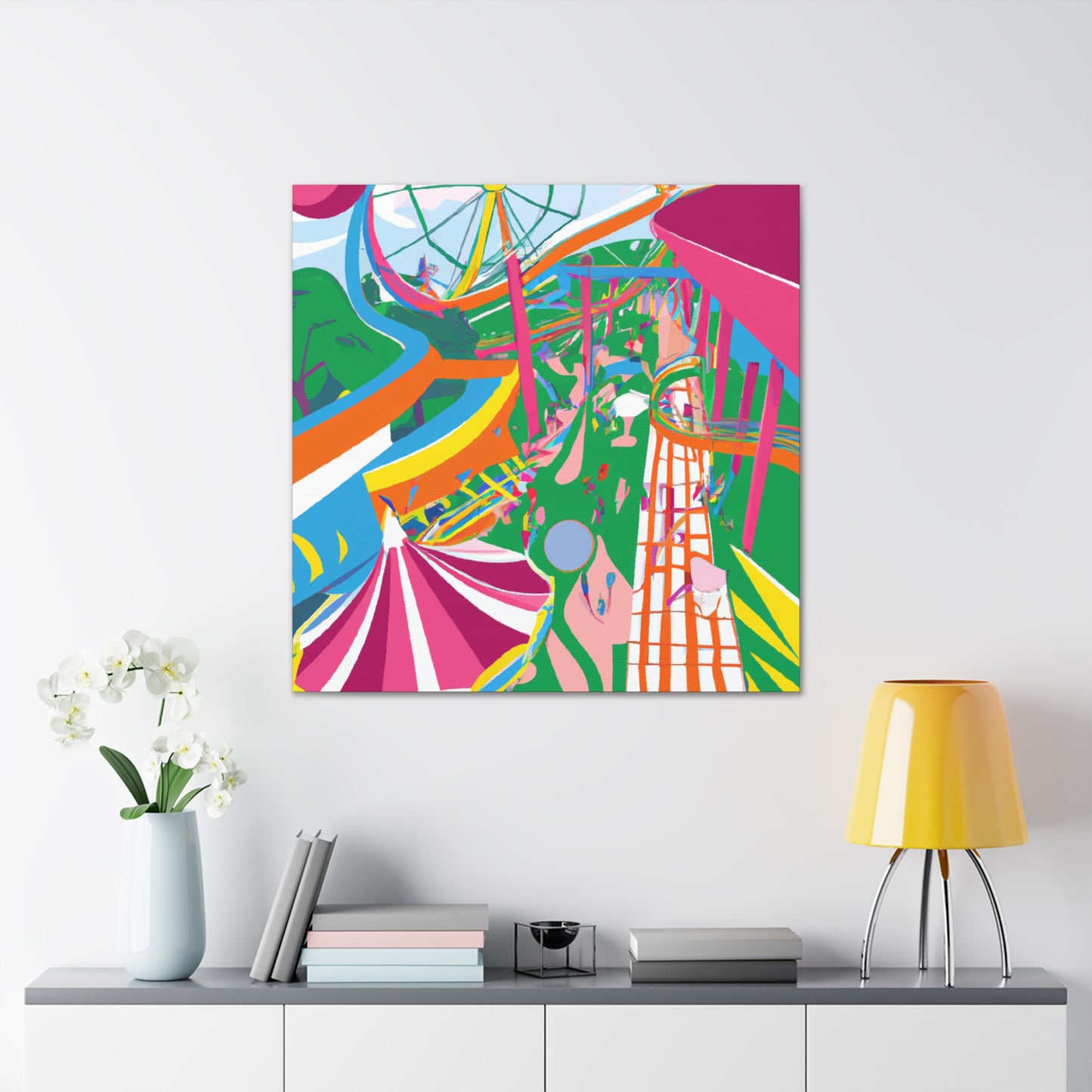 Candyland Rush - Amusement - Canvas