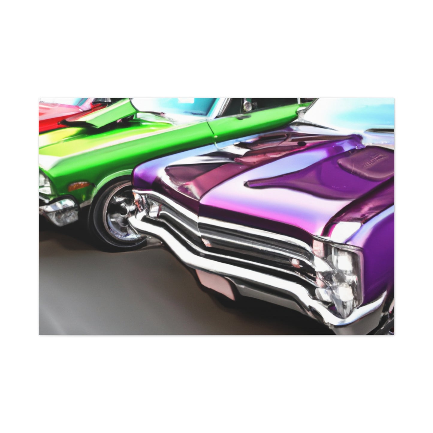 "Auto Grill - Automobile Canvas