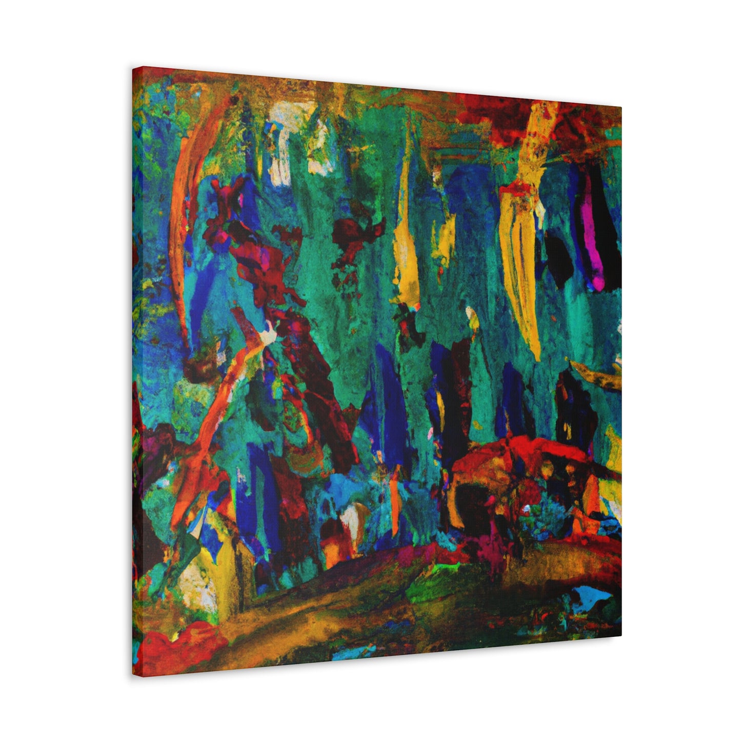 Jungle- Abstract Canvas
