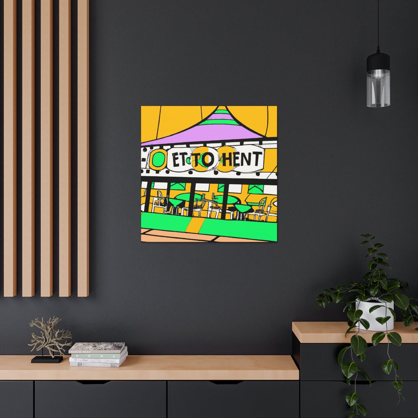 Tent O Rama - Canvas Pop Art