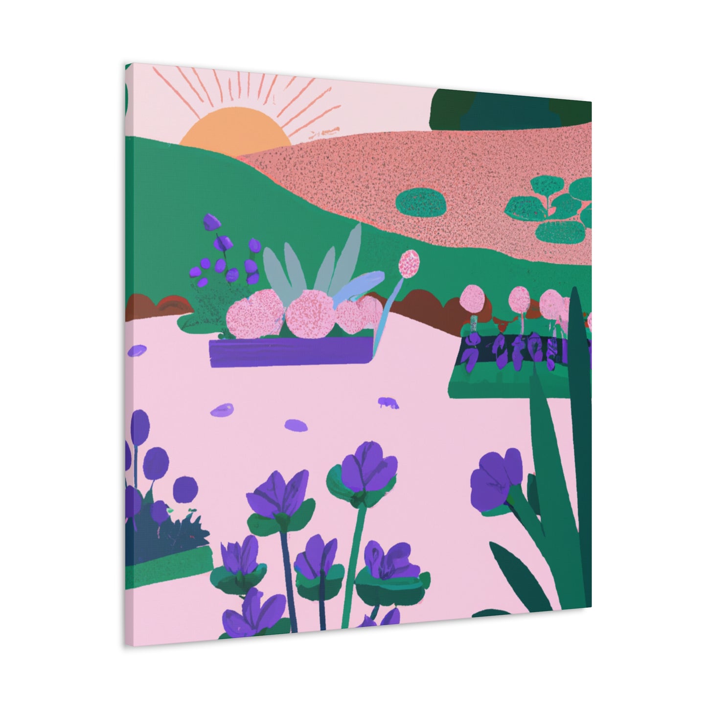 Tranquilty Oasis- Landscape - Canvas