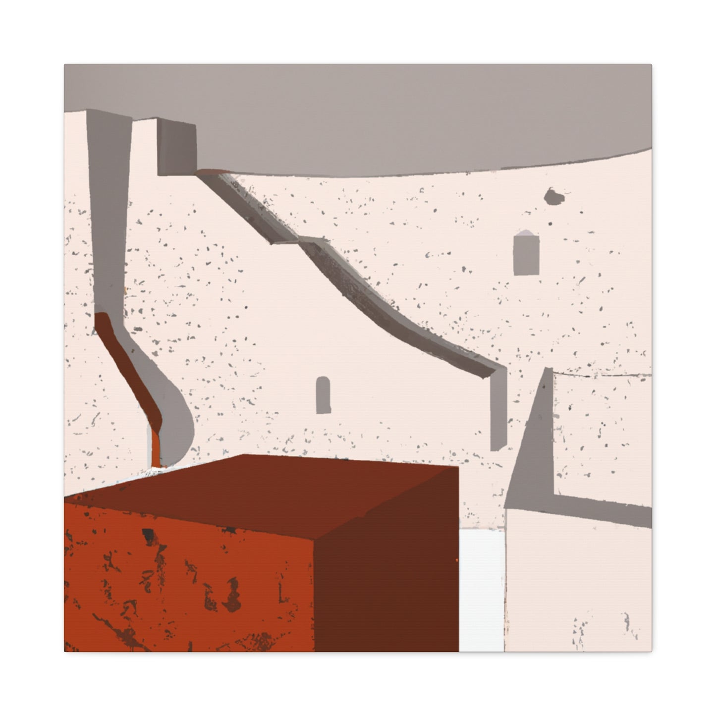South West Of San Jose - Architectural Canvas