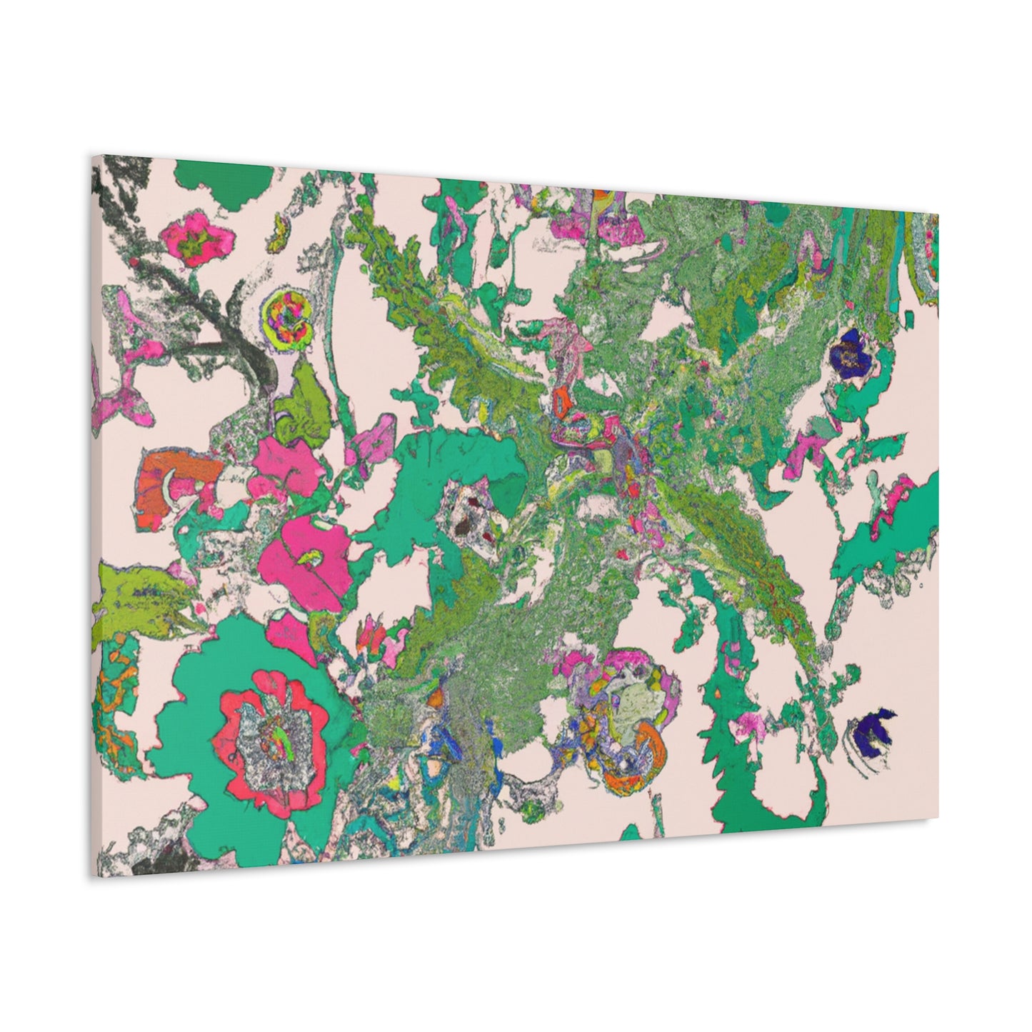 Blissful Beauty - Floral - Canvas
