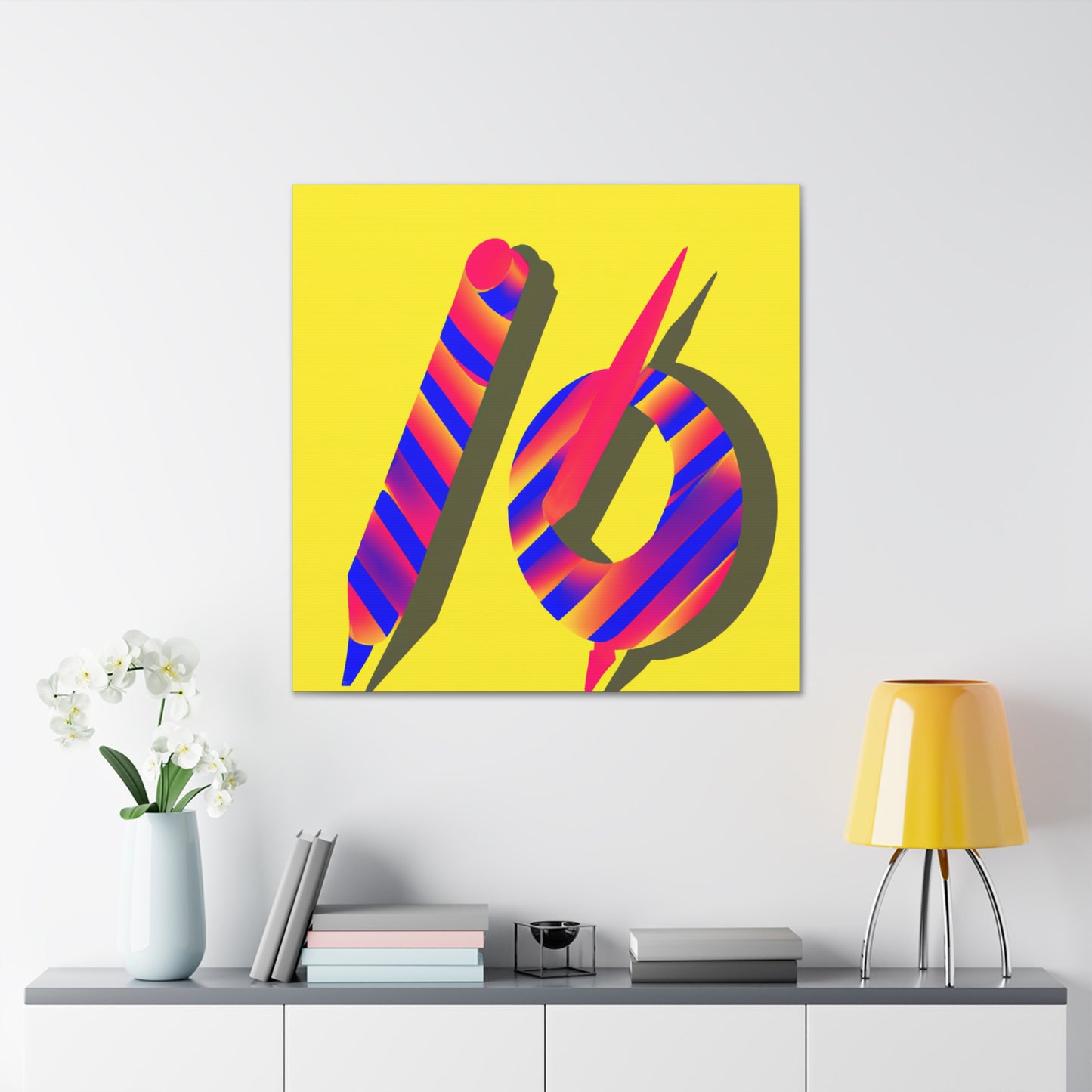 Streamlines - Minimalism - Canvas