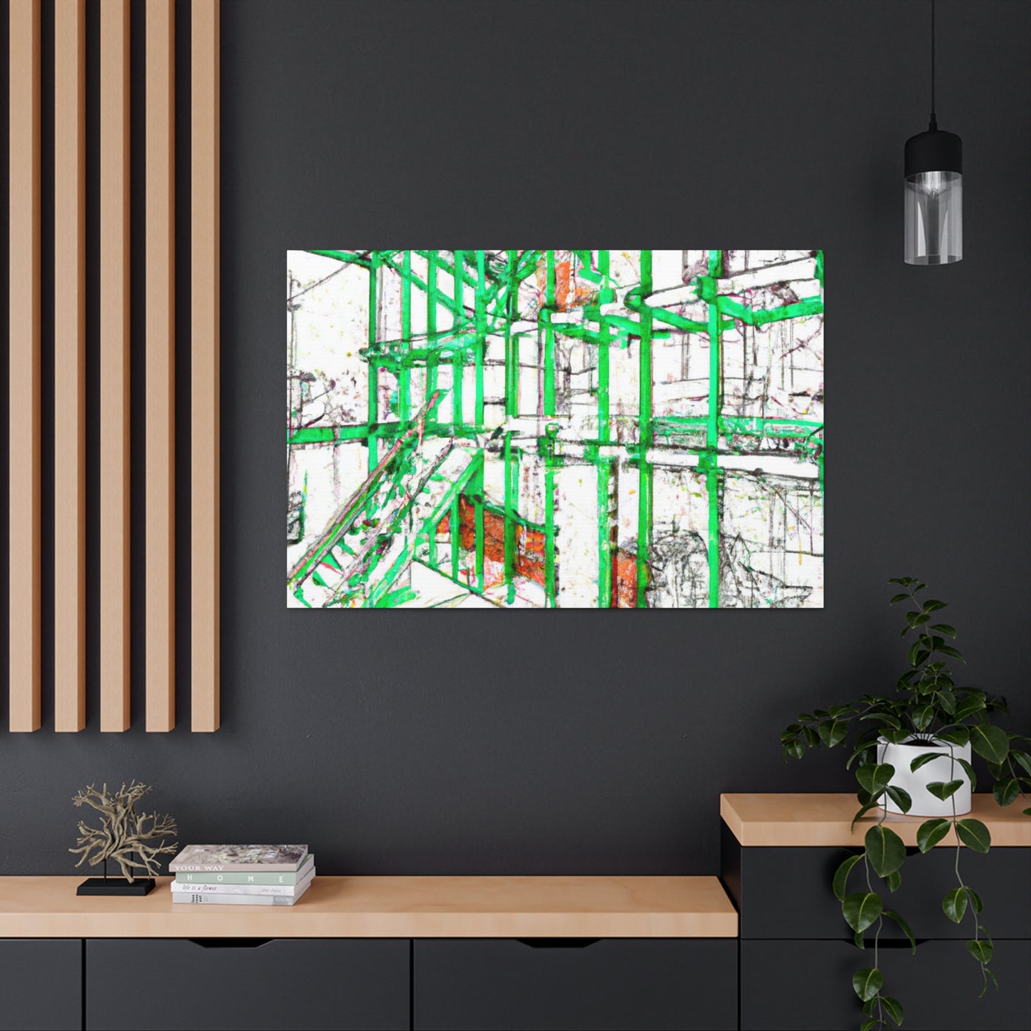 Baffling Hollister - Architectural Canvas