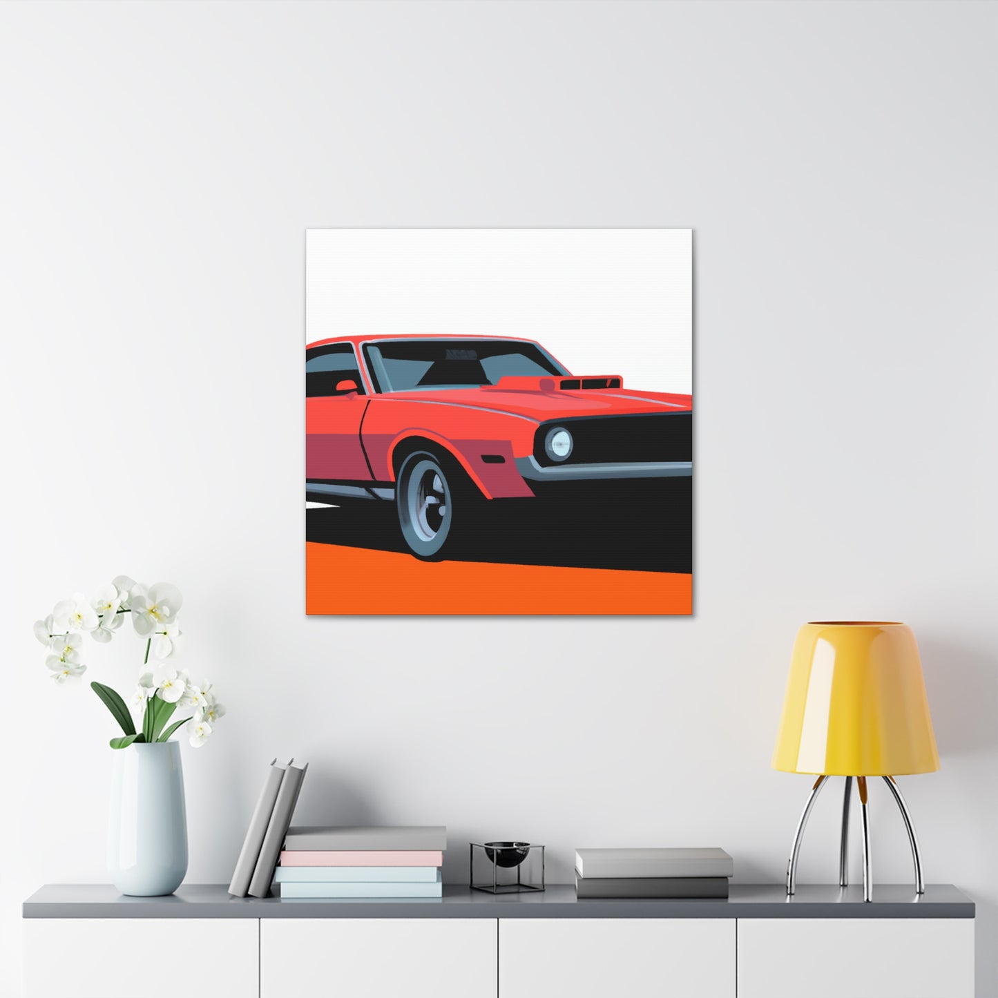 The Flashback - Automobile - Canvas