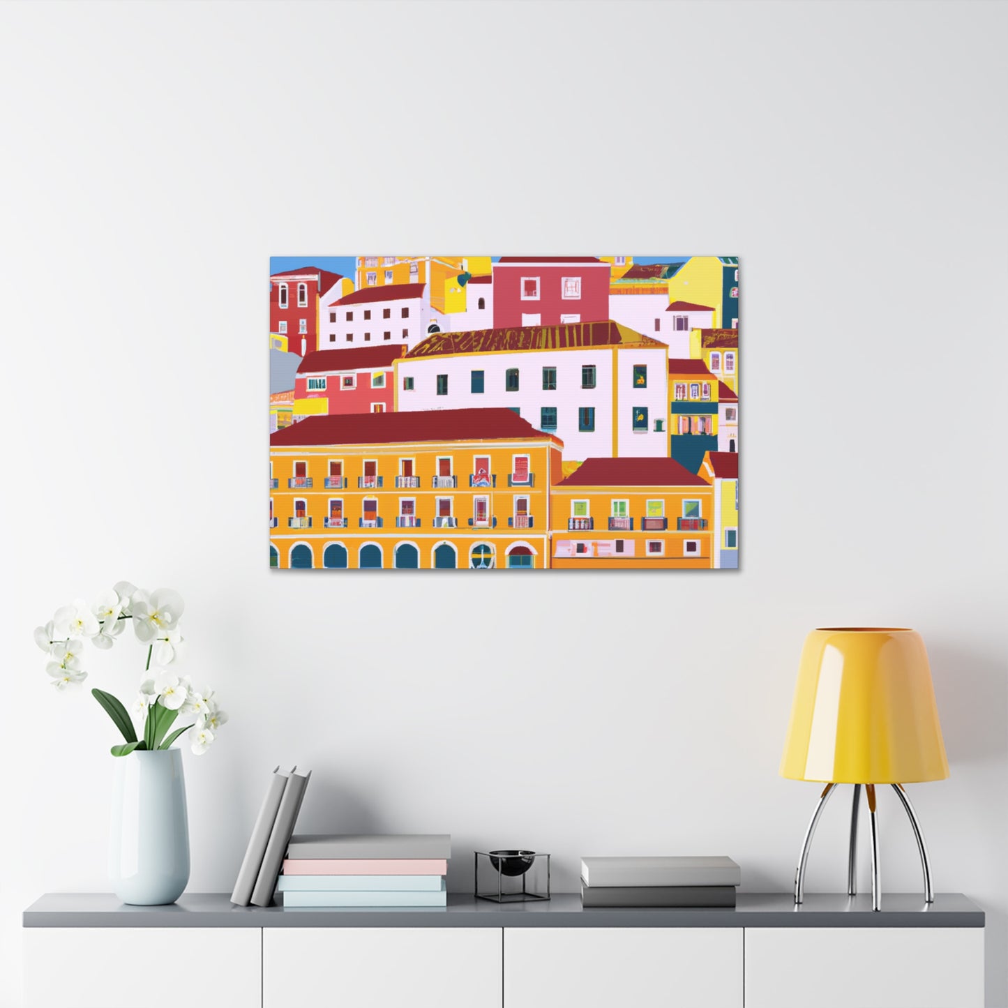 Vibrant Vista - Destination Portugal - Canvas