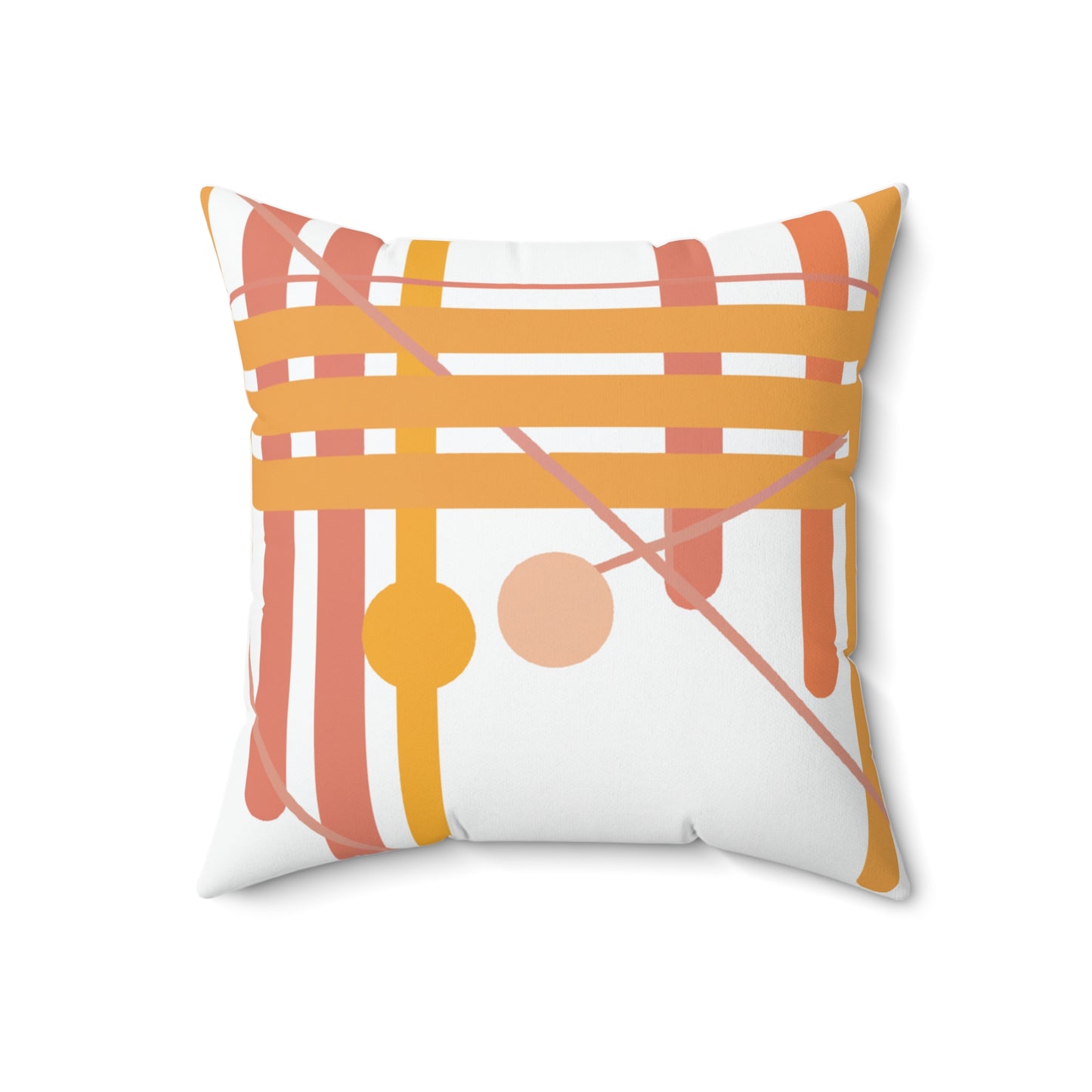Spun Polyester Square Pillow