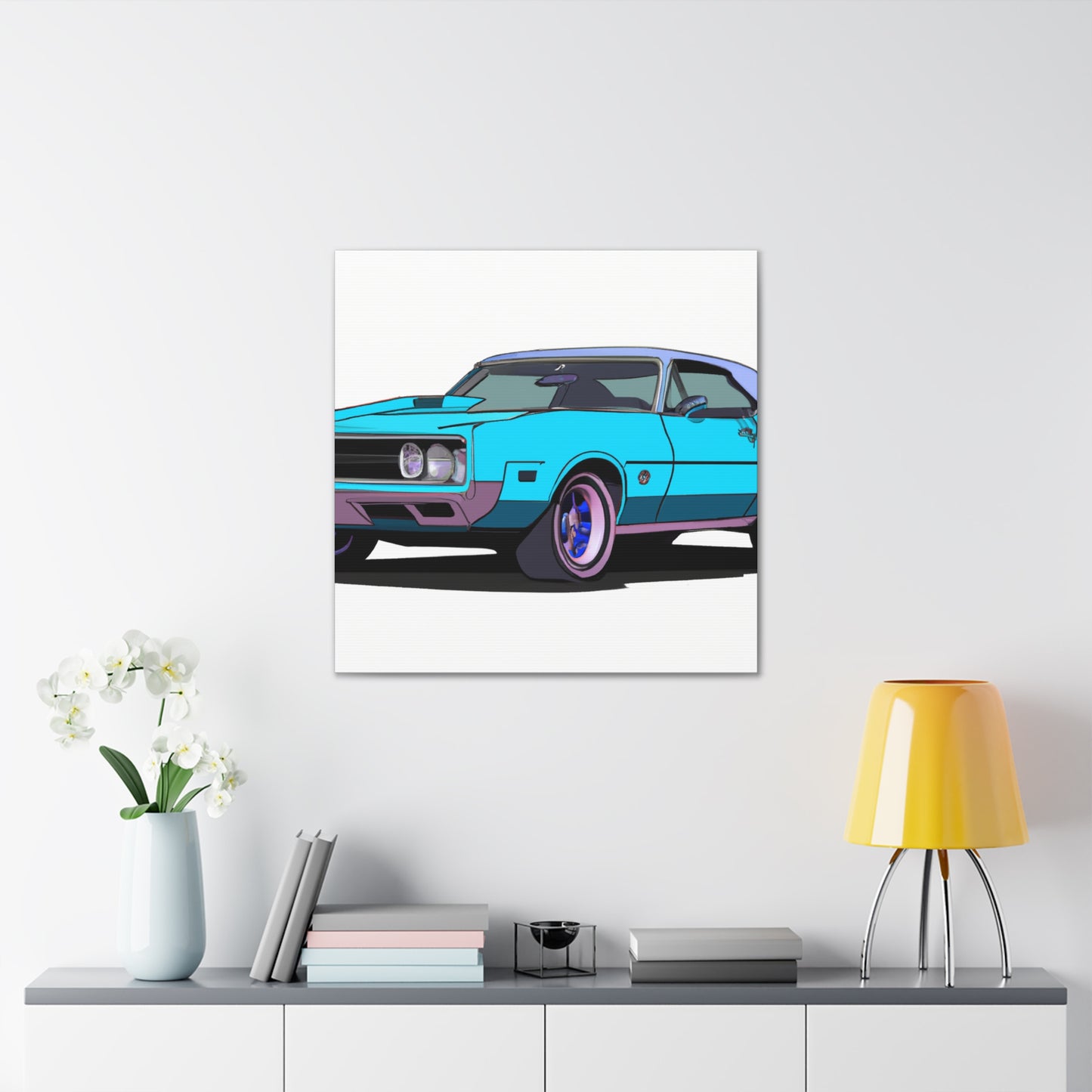 Hot Scorch - Automobile - Canvas