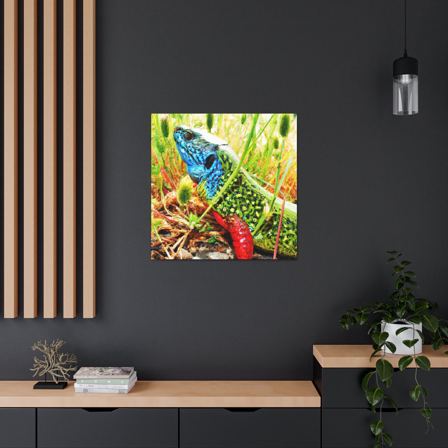 Lizard - Wildlife Canvas