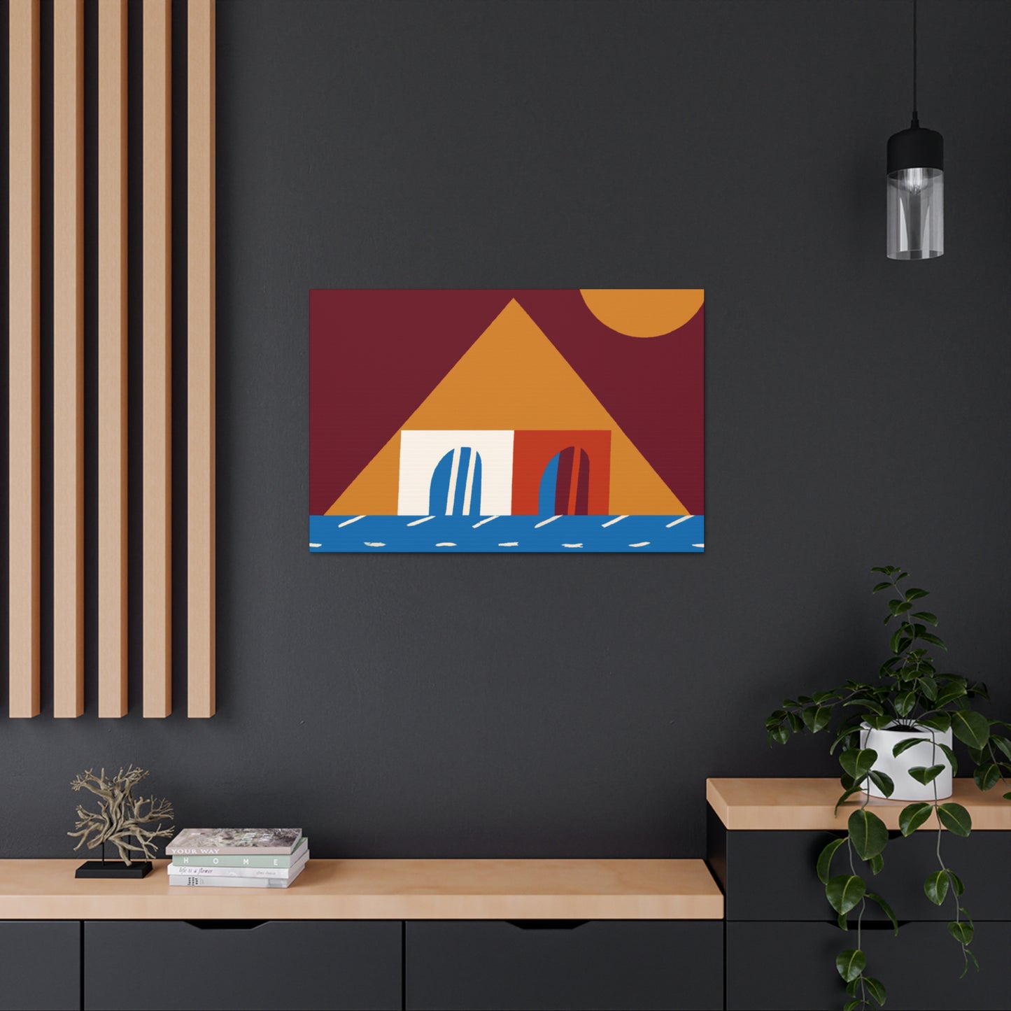 Scirocco Sunstriker - Midcentury Canvas
