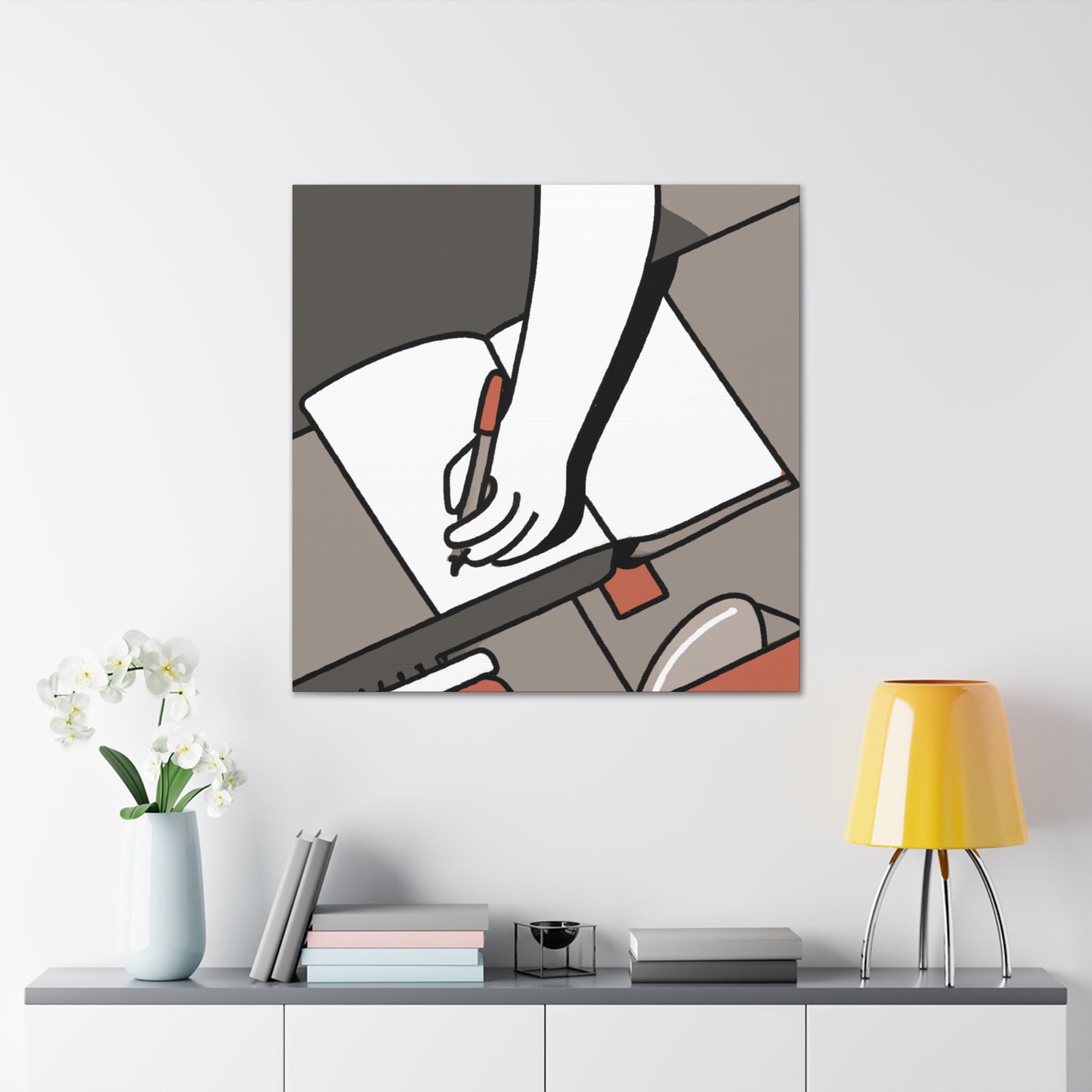 Zen Reflection - Minimalism - Canvas