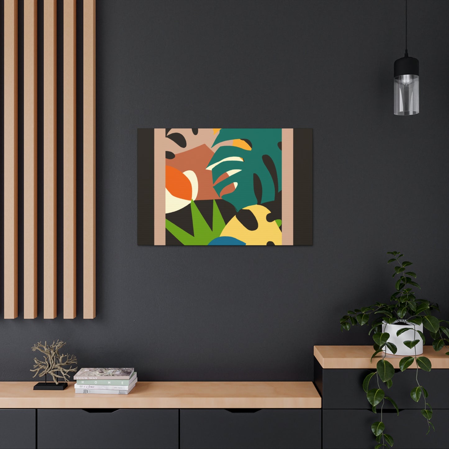 Flufftail Squirreldeer - Midcentury Canvas