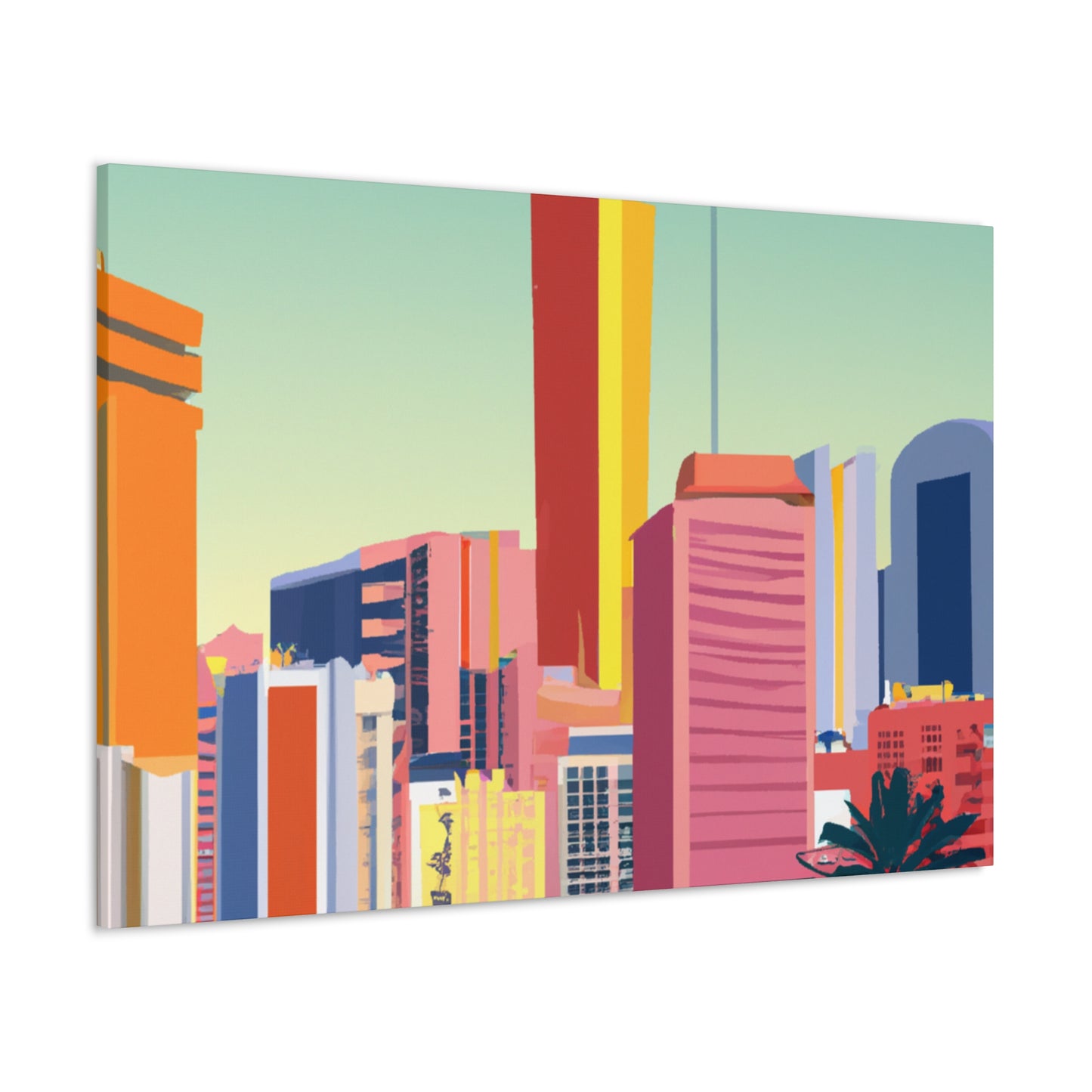 Oasis Elegance - Middle East - Canvas