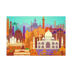 Namaste- Destination India - Canvas