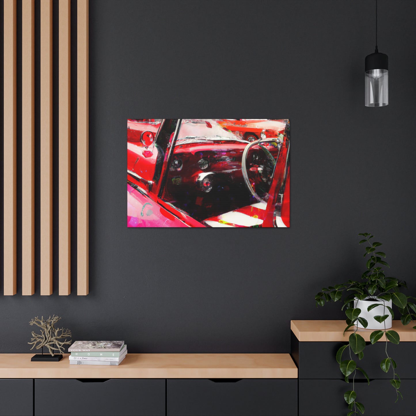 Driver's Seat - Automobile Canvas