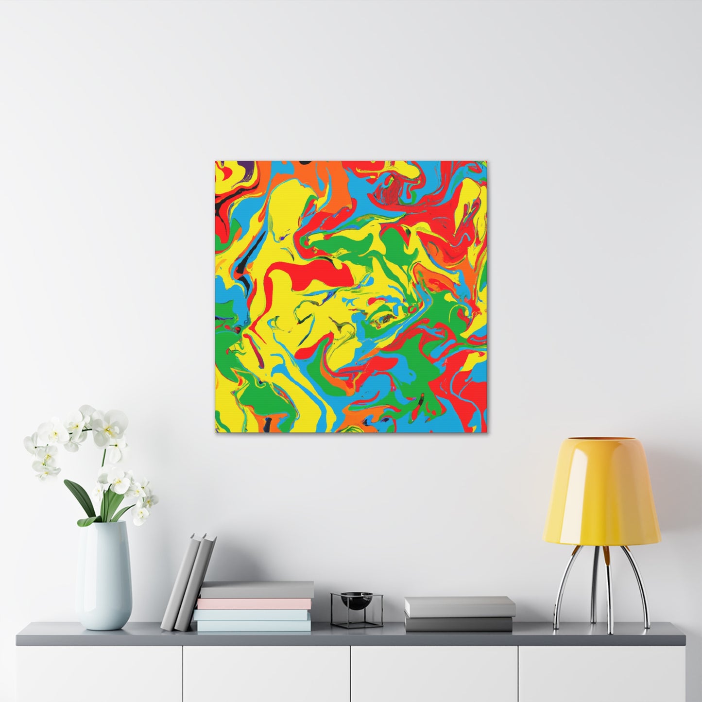 Sharp and Groovy - Canvas - Abstract