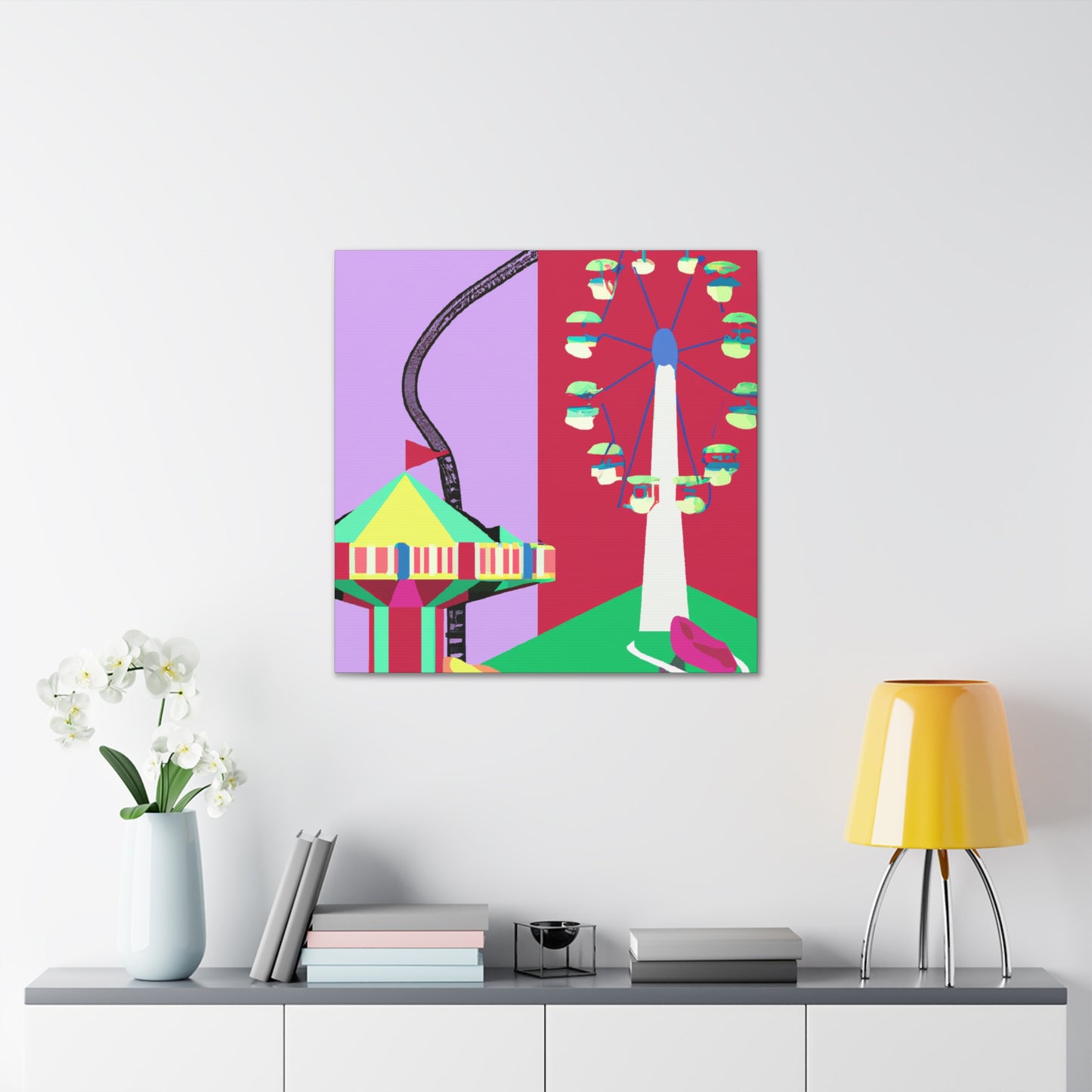 Fantasialand- Amusement - Canvas