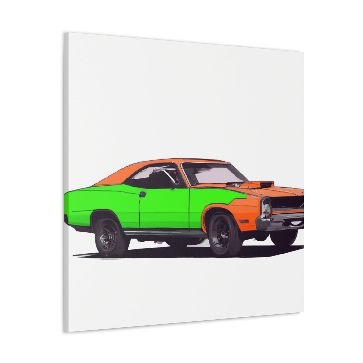 Rusty Impala - Automobile - Canvas