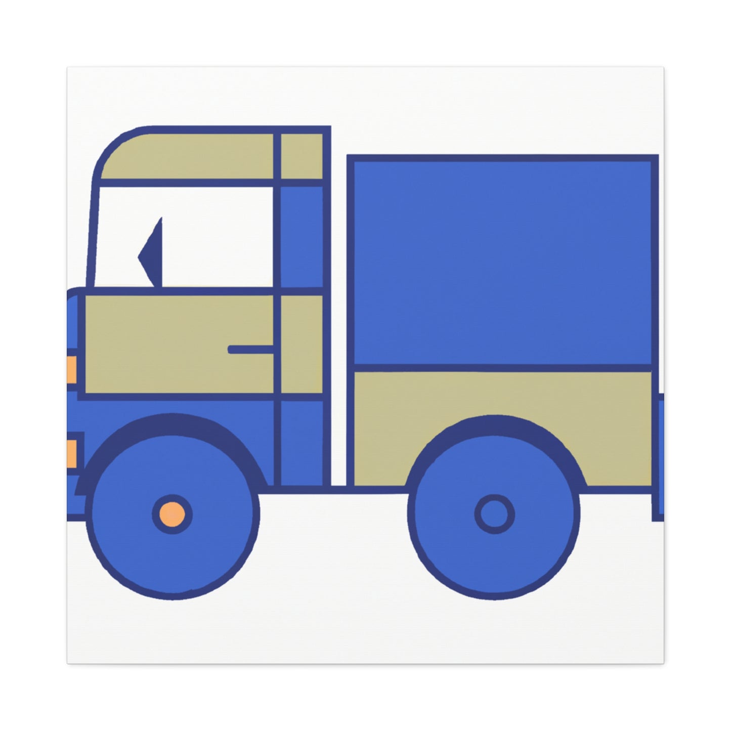 Nomad's Brush - Minimalism - Canvas