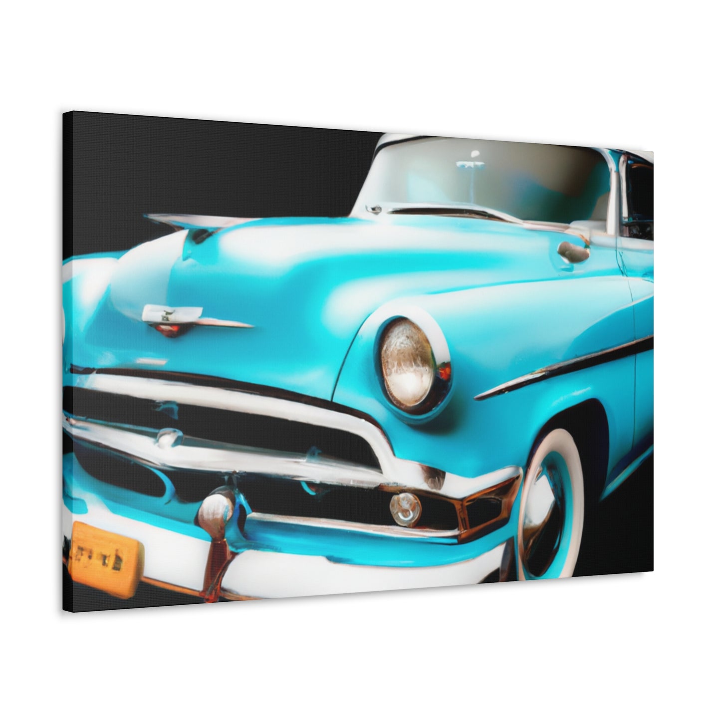 "Marine Marvel" - Automobile Canvas