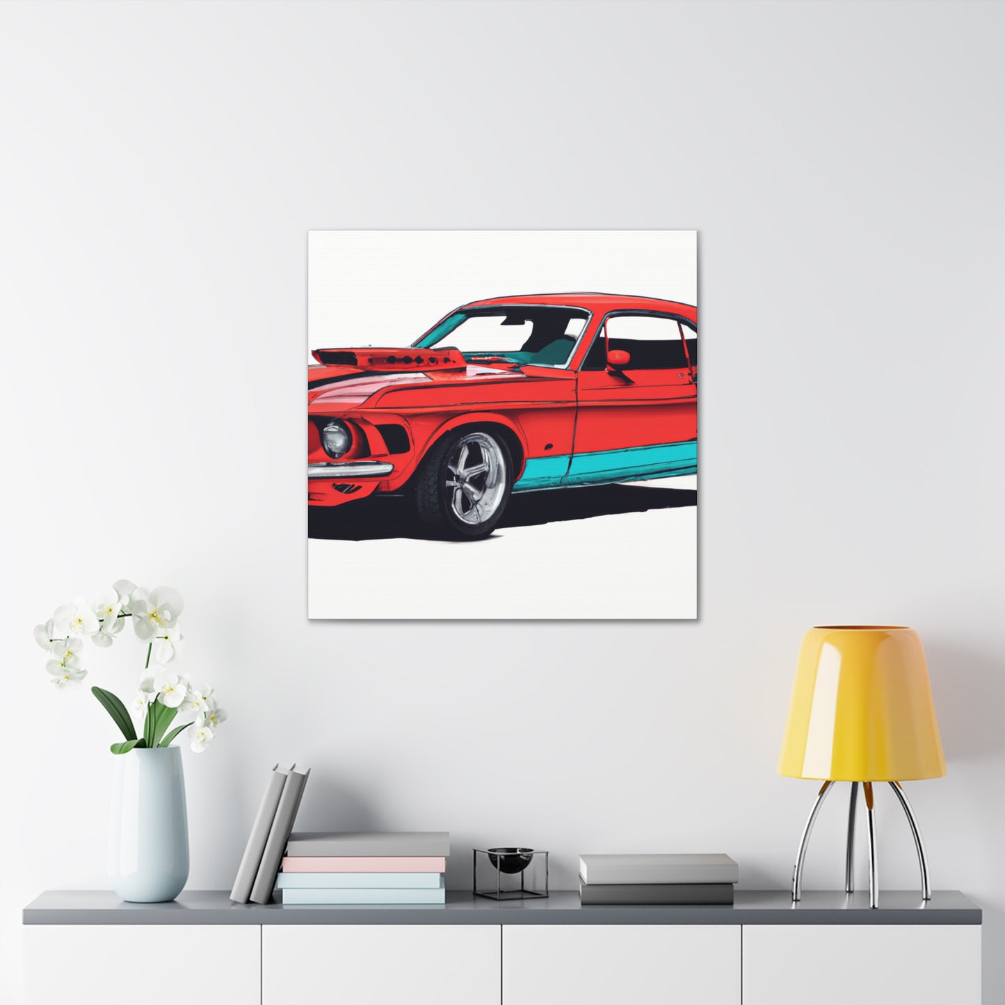 Backfire Beast - Automobile - Canvas