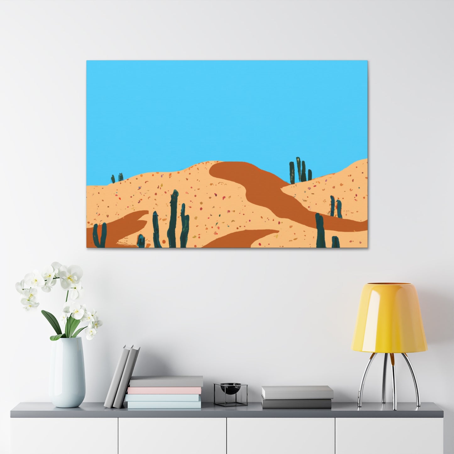 Easton Paisley - Vintage Contemporary - Desert - Canvas