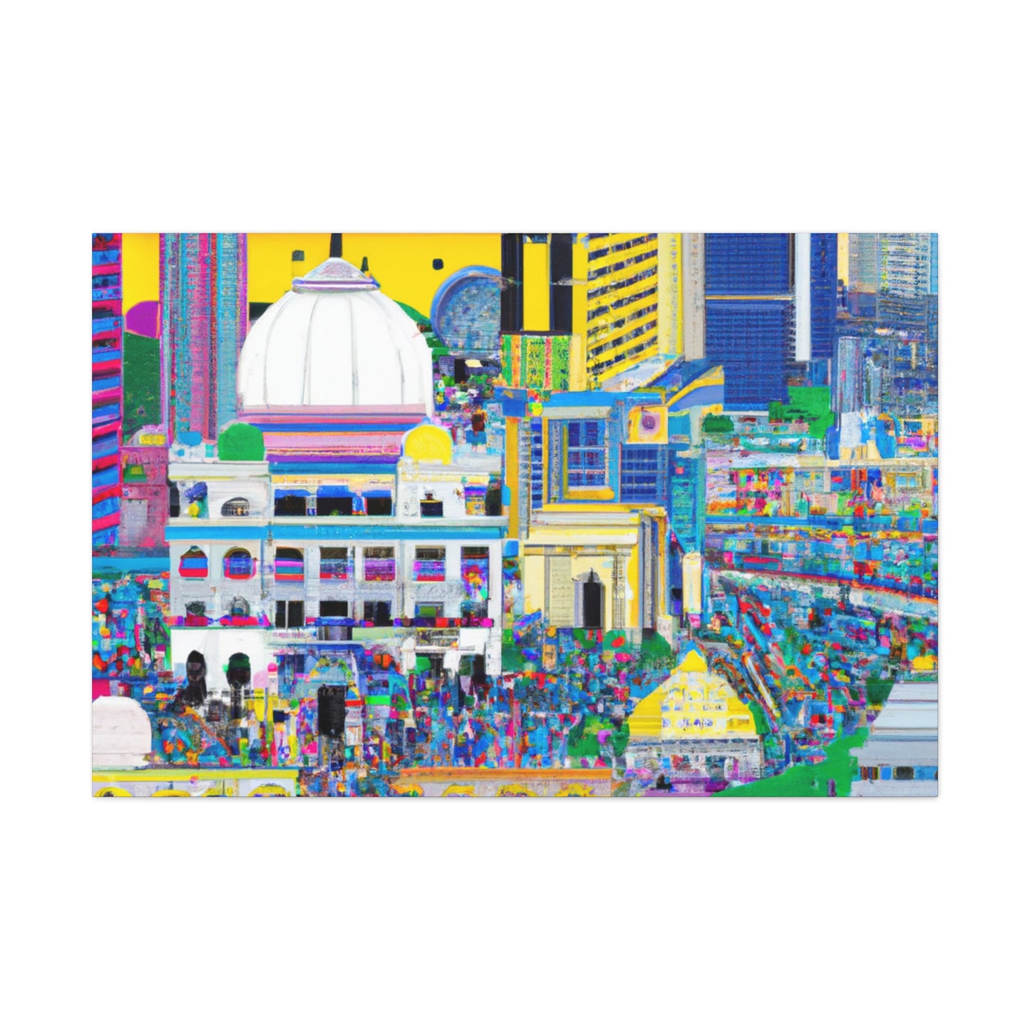 Udan- Destination India - Canvas