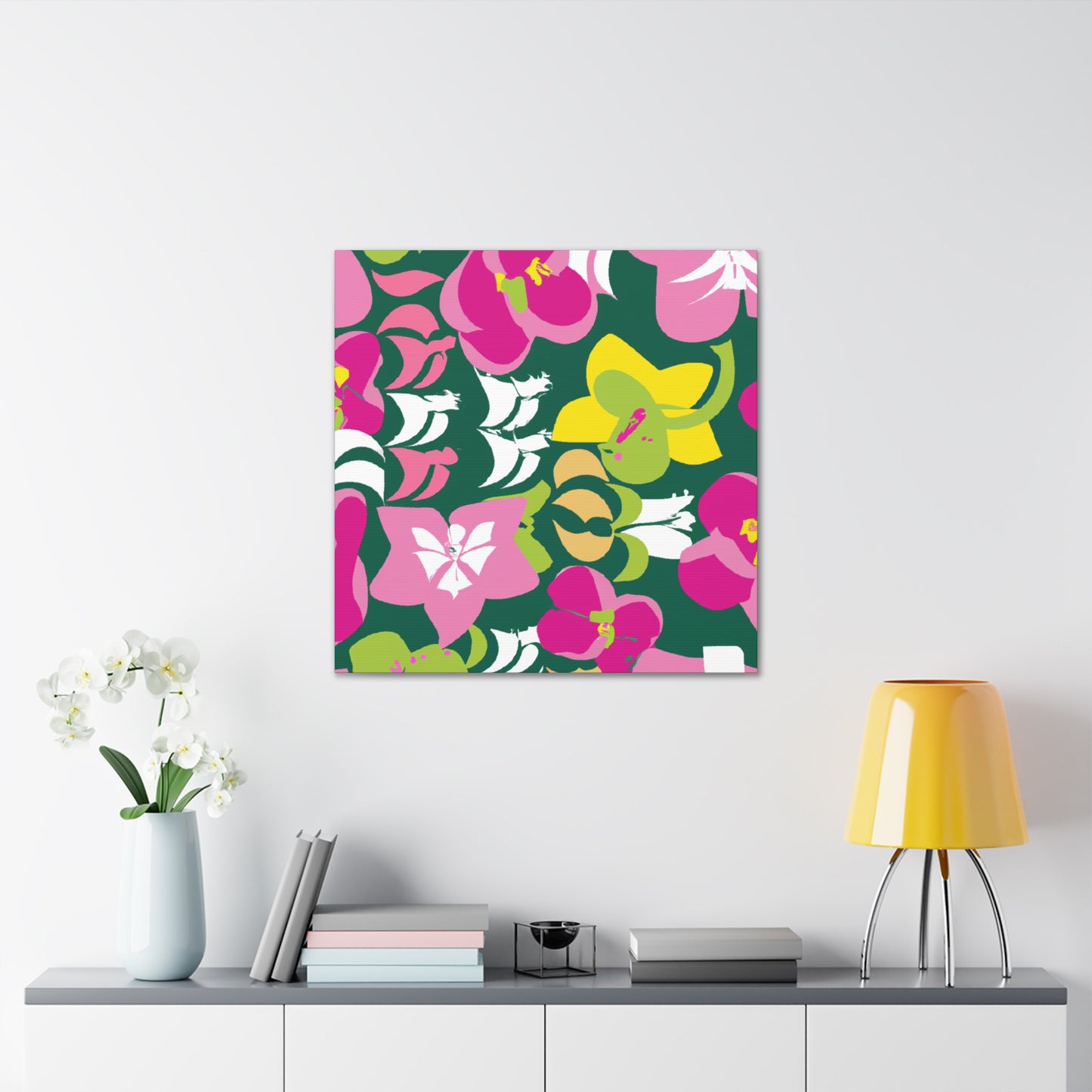 Blossomglimmer - Floral - Canvas