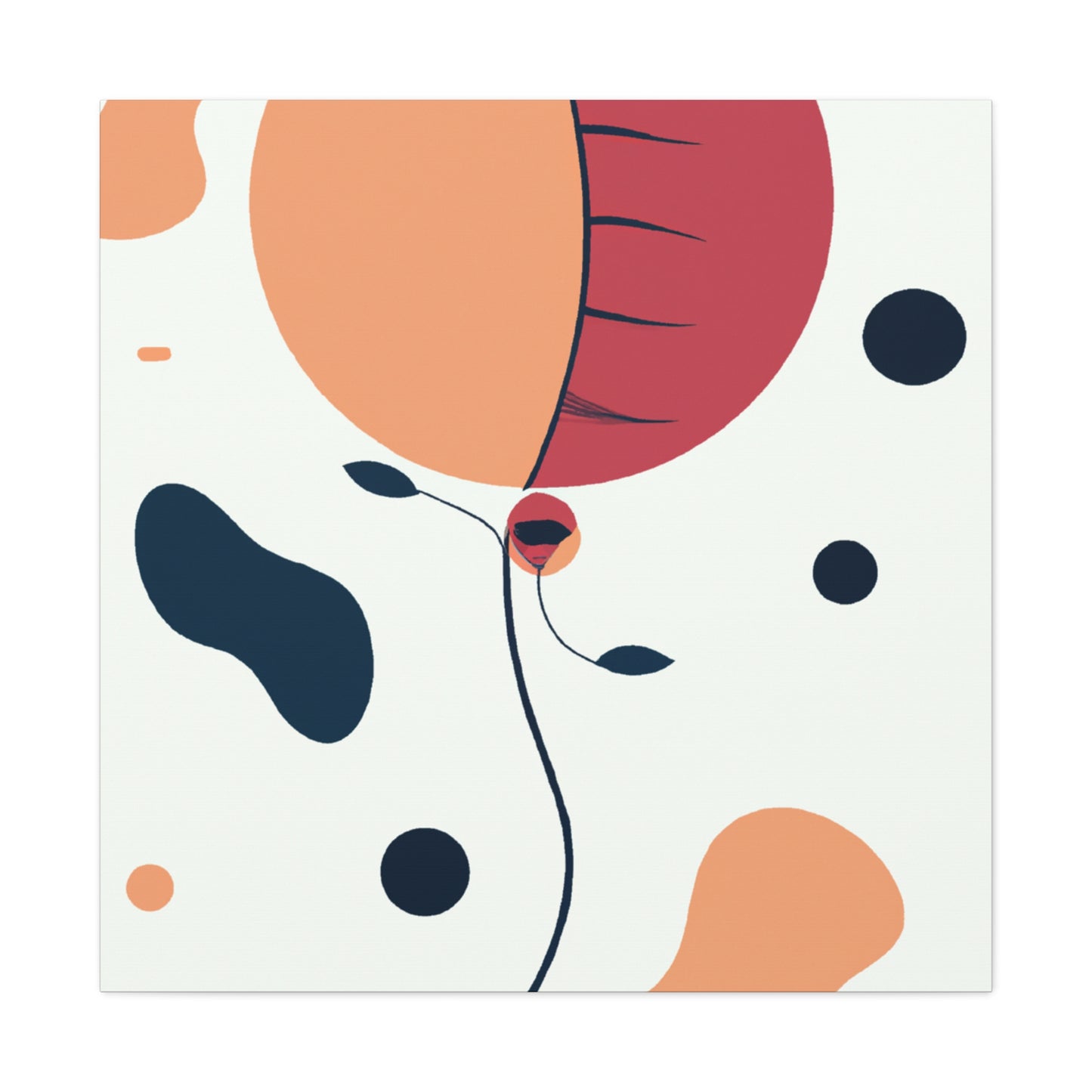 Muted Brushstrokes - Minimalism - Canvas