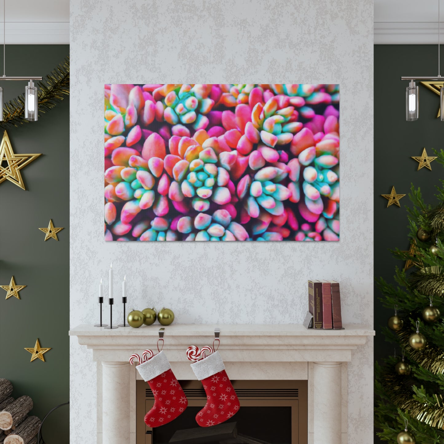 "Garden of Splendor" - Canvas - Succulent