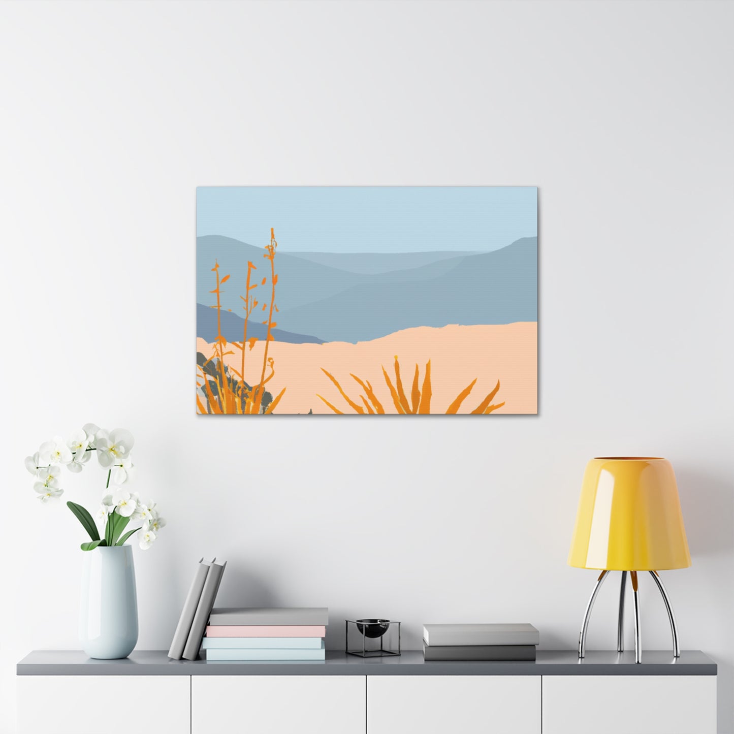 Dusty Oasis - Landscape - Canvas