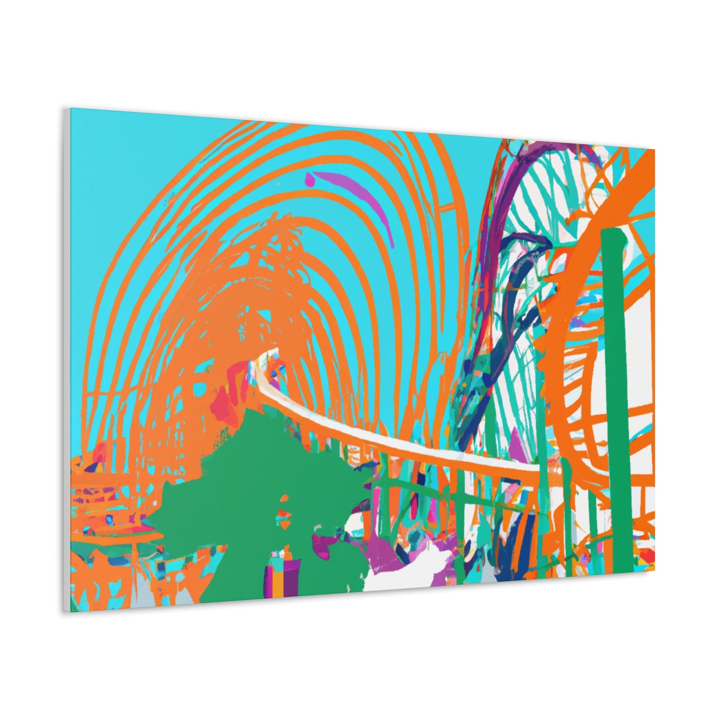 Carousel Kingdom - Amusement - Canvas