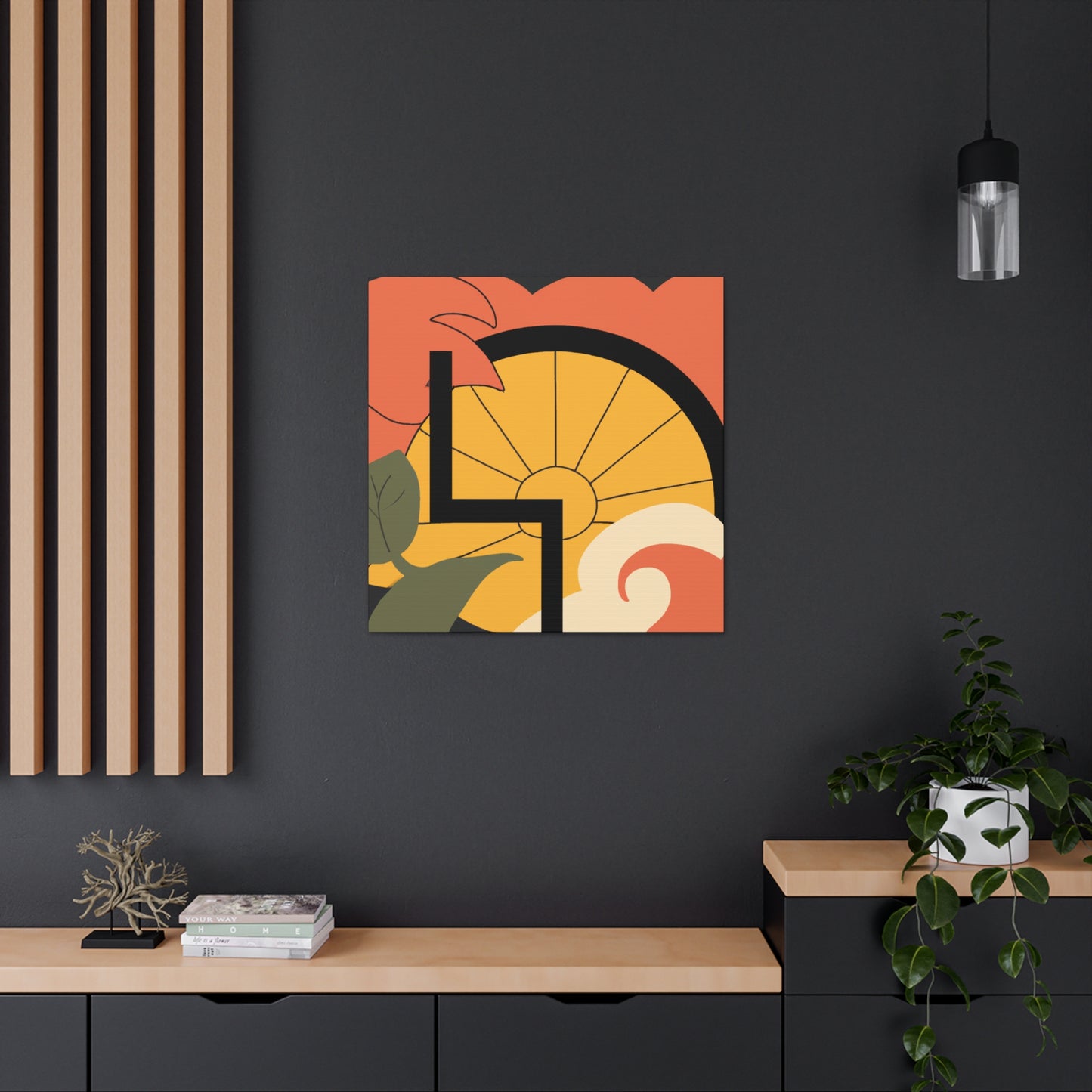 Whisker-Glider - Midcentury Canvas