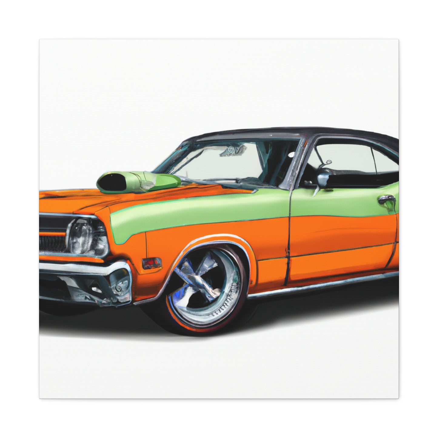 Thunderbolt - Automobile - Canvas