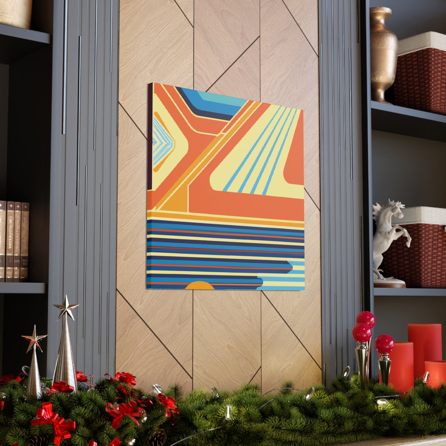 Brilliant! - Midcentury Canvas