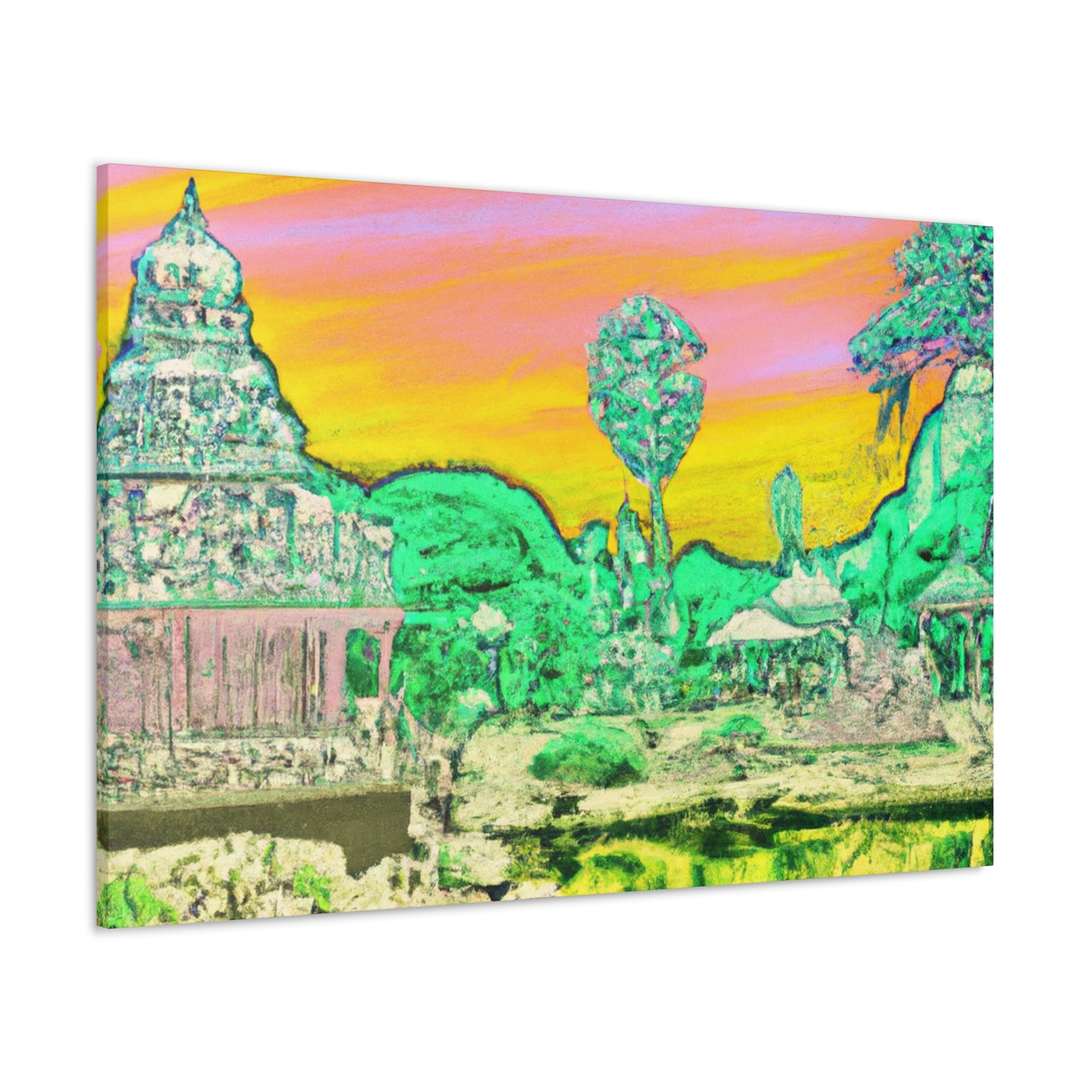 Taj Mahal - Destination India - Canvas