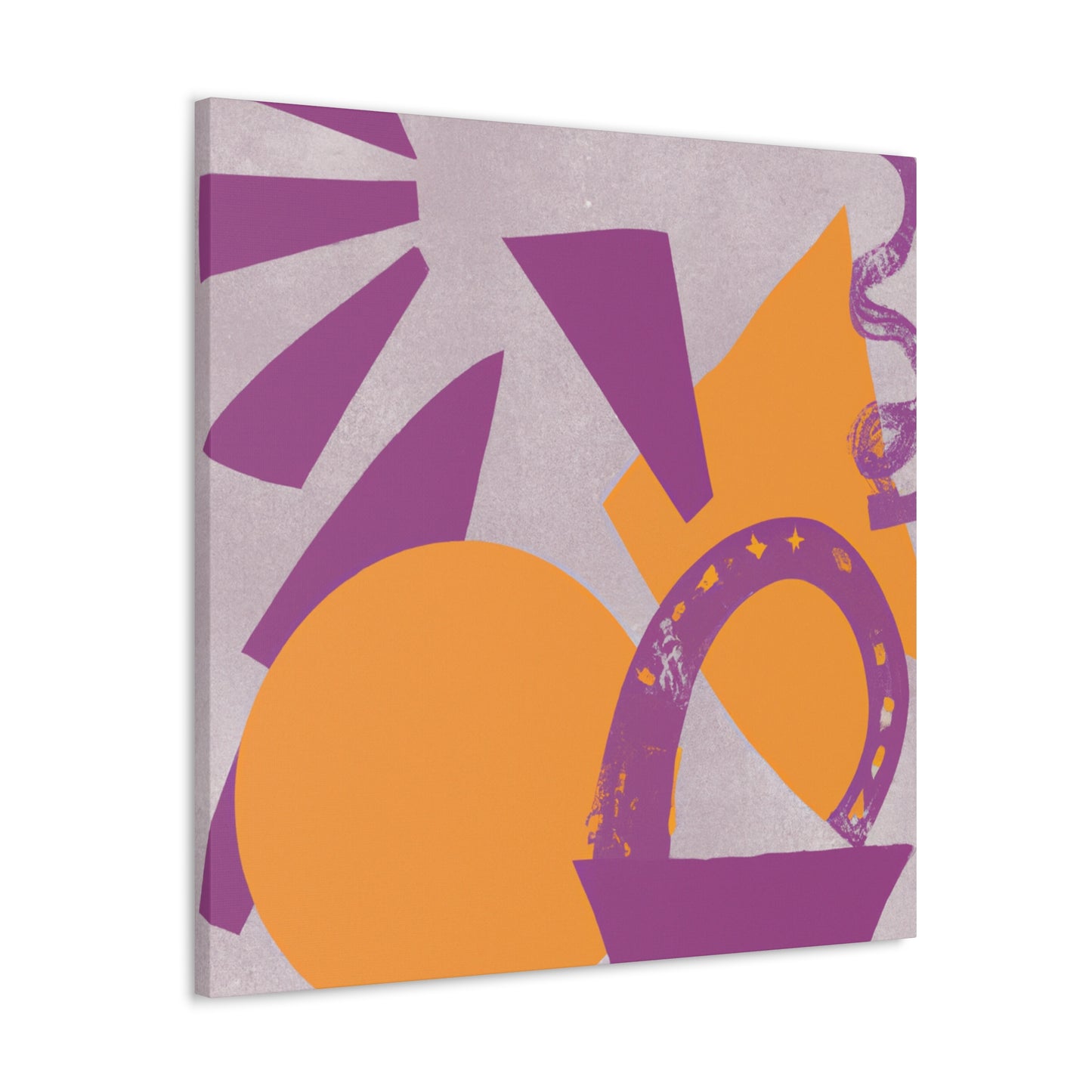 Mountain Viewport- Midcentury - Canvas