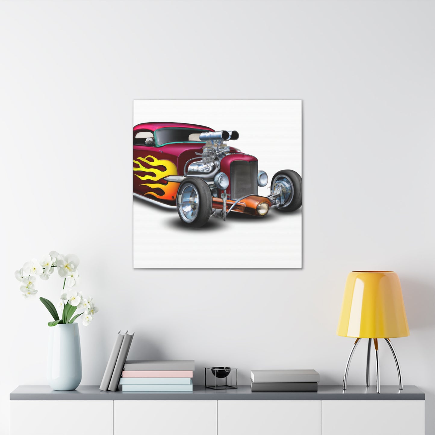 Retro Burner - Automobile - Canvas