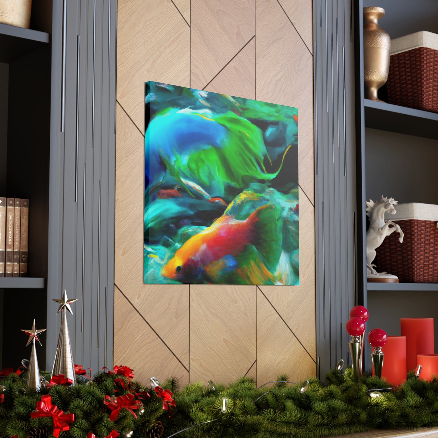 "Cresting Waves" - Underwater Canvas