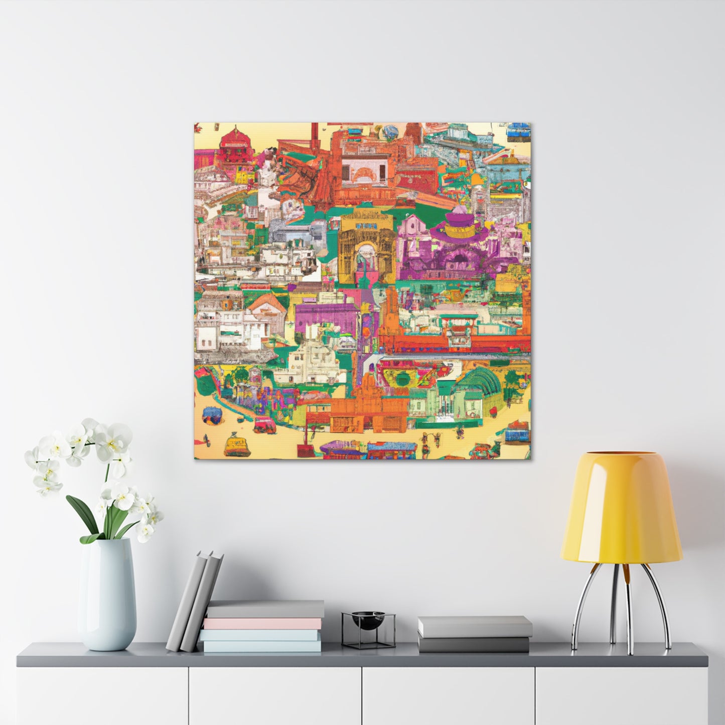 Amber Mahal - Destination India - Canvas